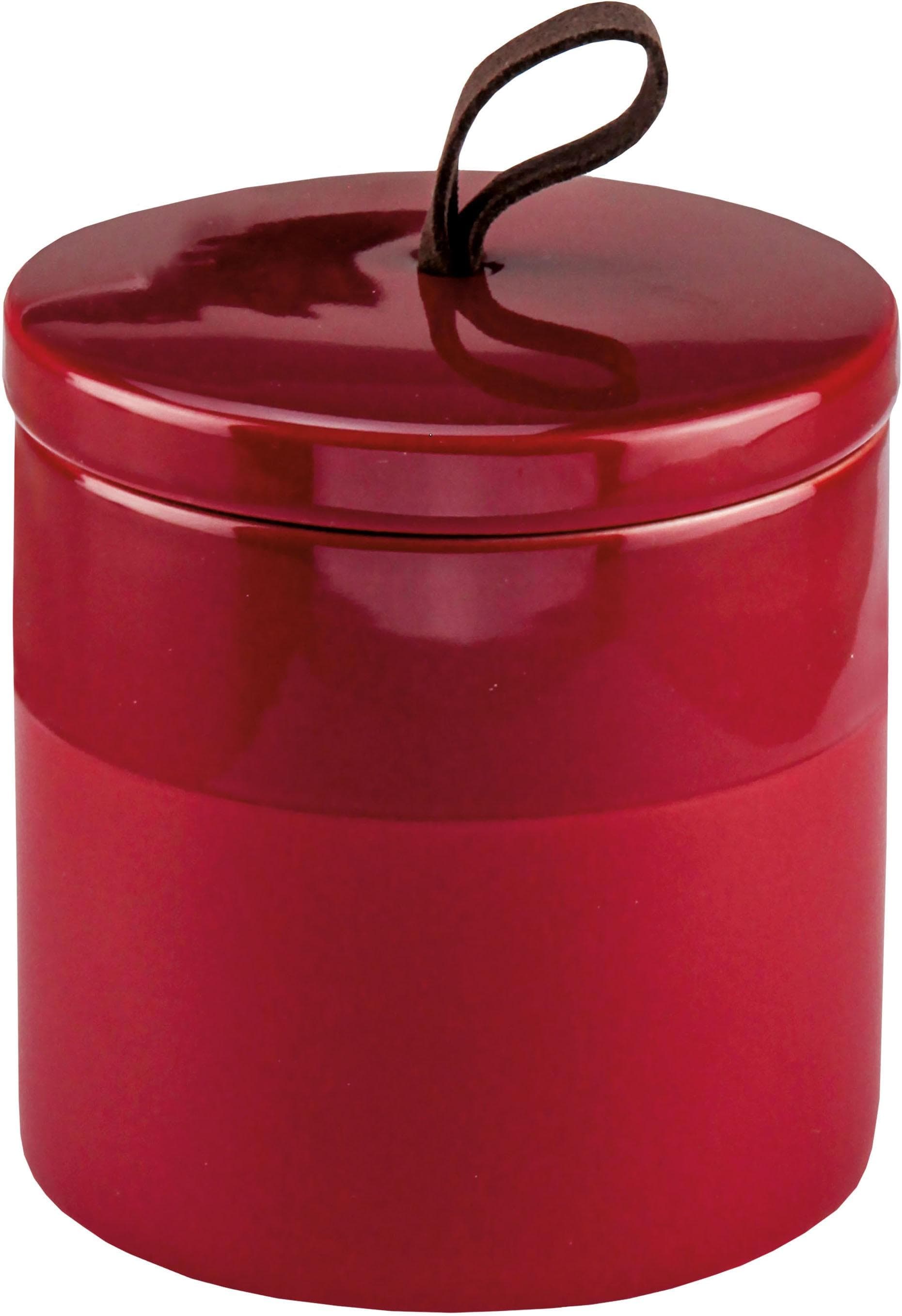 Aufbewahrungsdose KLEINE WOLKE Deep Granat Keramik