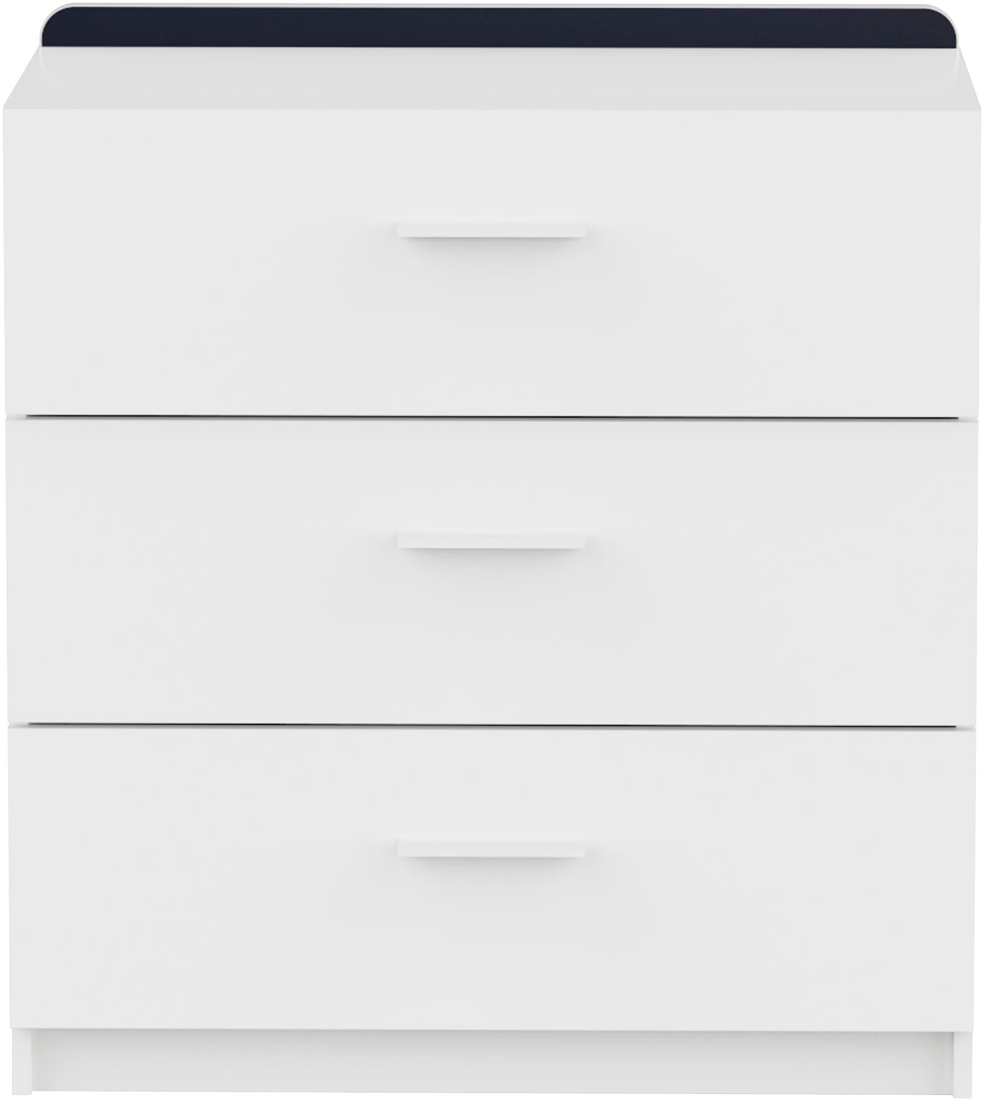 Demeyere Group REVERSO Kommode 3 Schubladen Weiß Matt