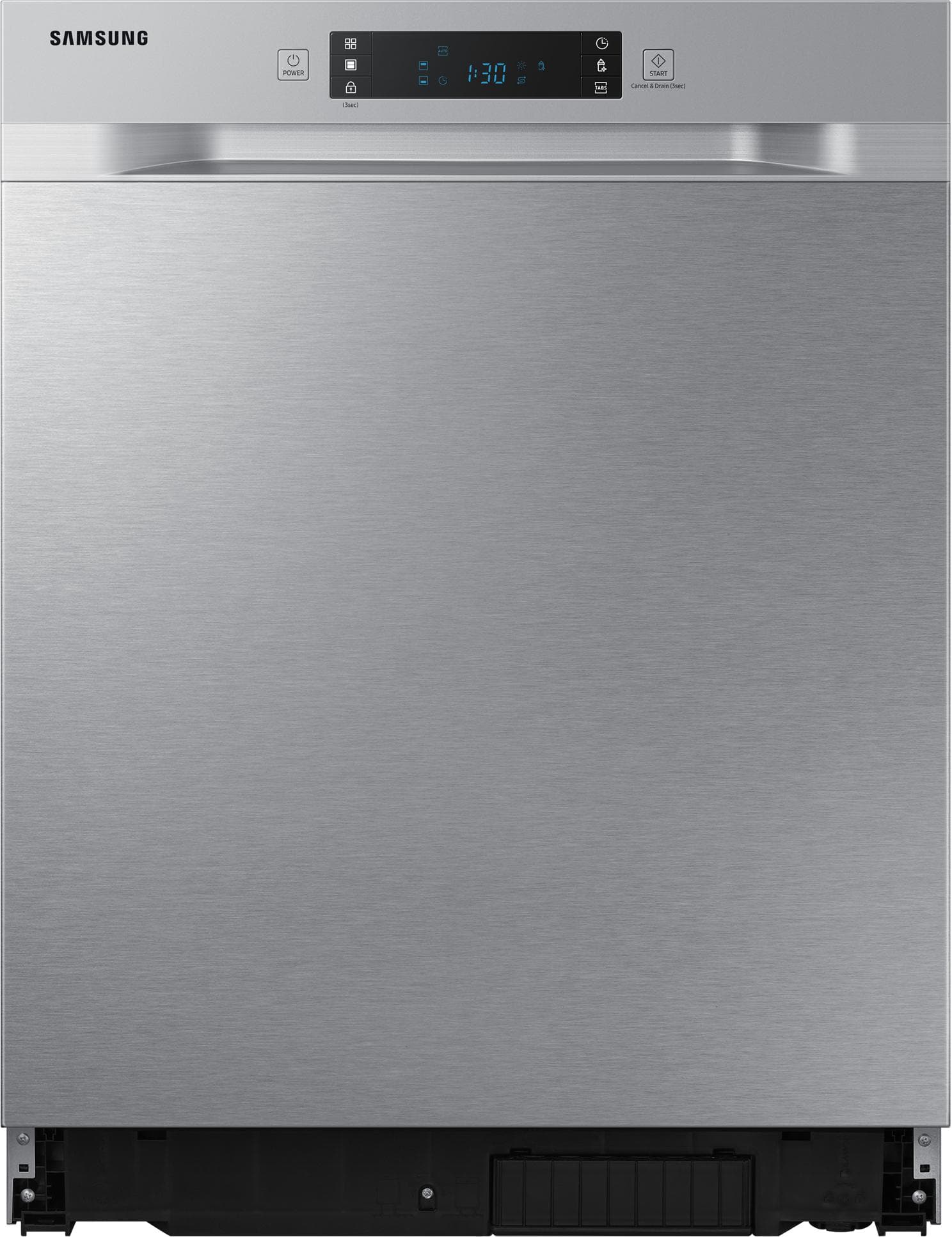 Samsung Unterbaugeschirrspüler DW60CG552USREG Silber