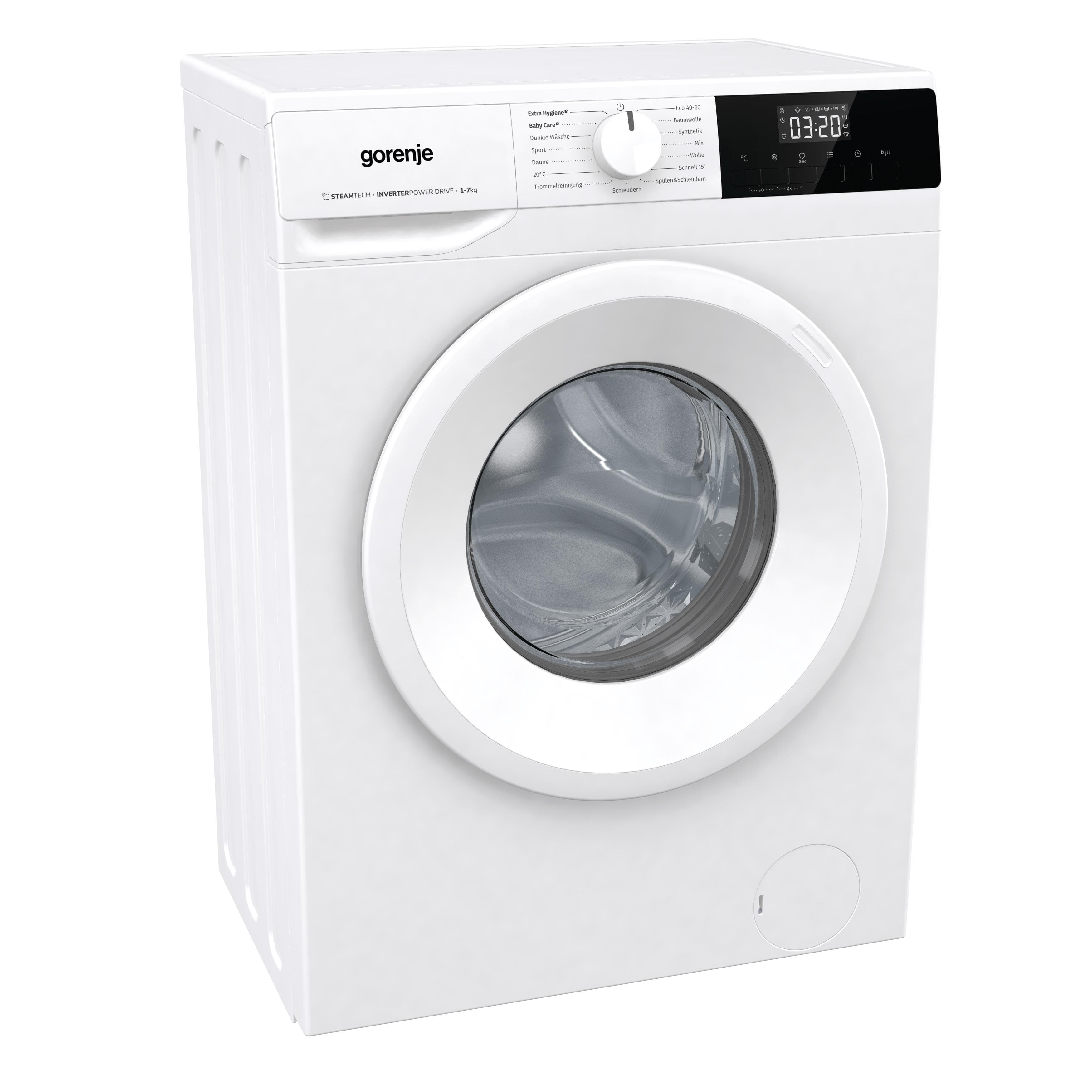 GORENJE Waschmaschine weiß 7kg 1400 U/min SteamTech