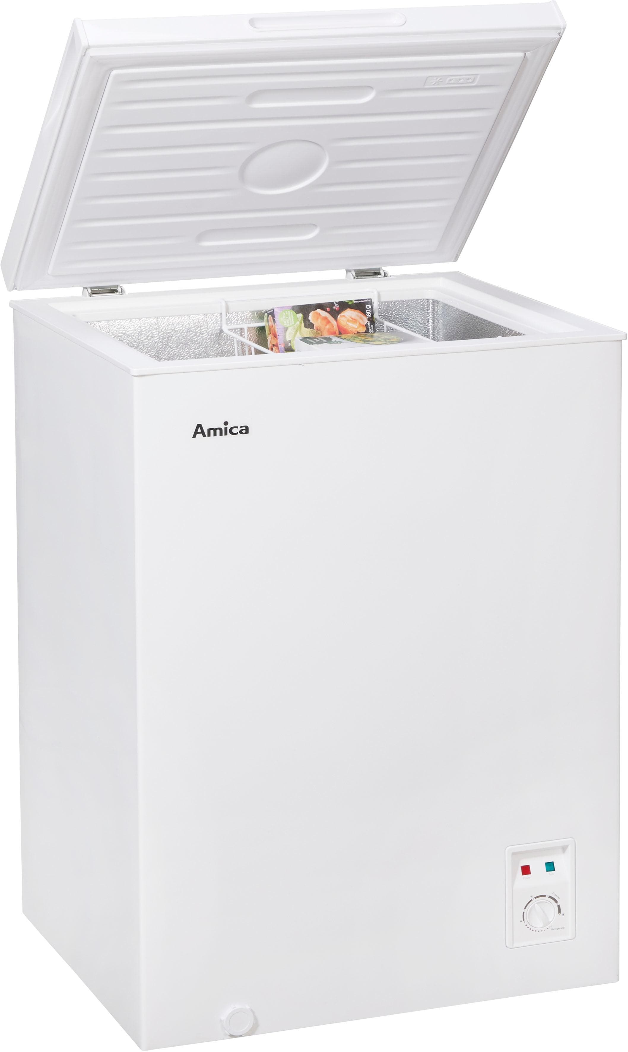 AMICA Gefriertruhe GT 311 105 W weiß
