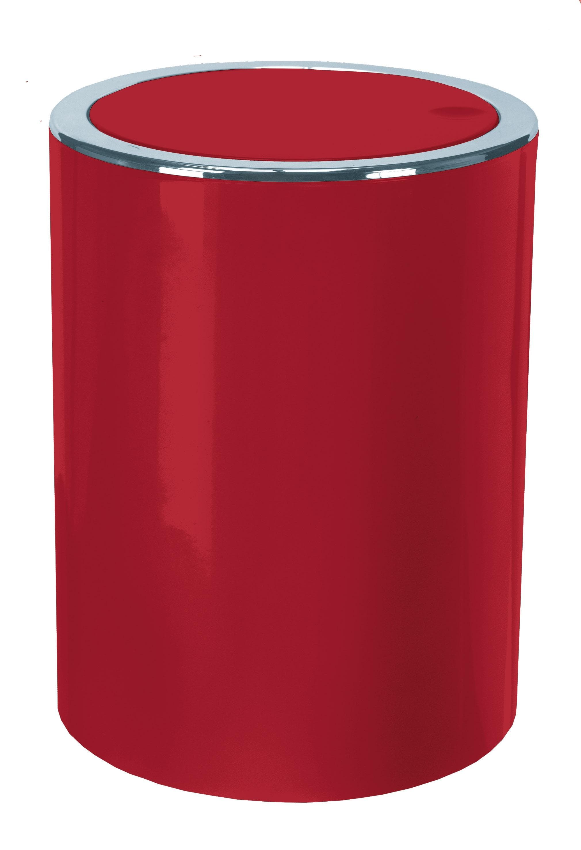 Kosmetikeimer KLEINE WOLKE Clap Granat ABS Mülleimer