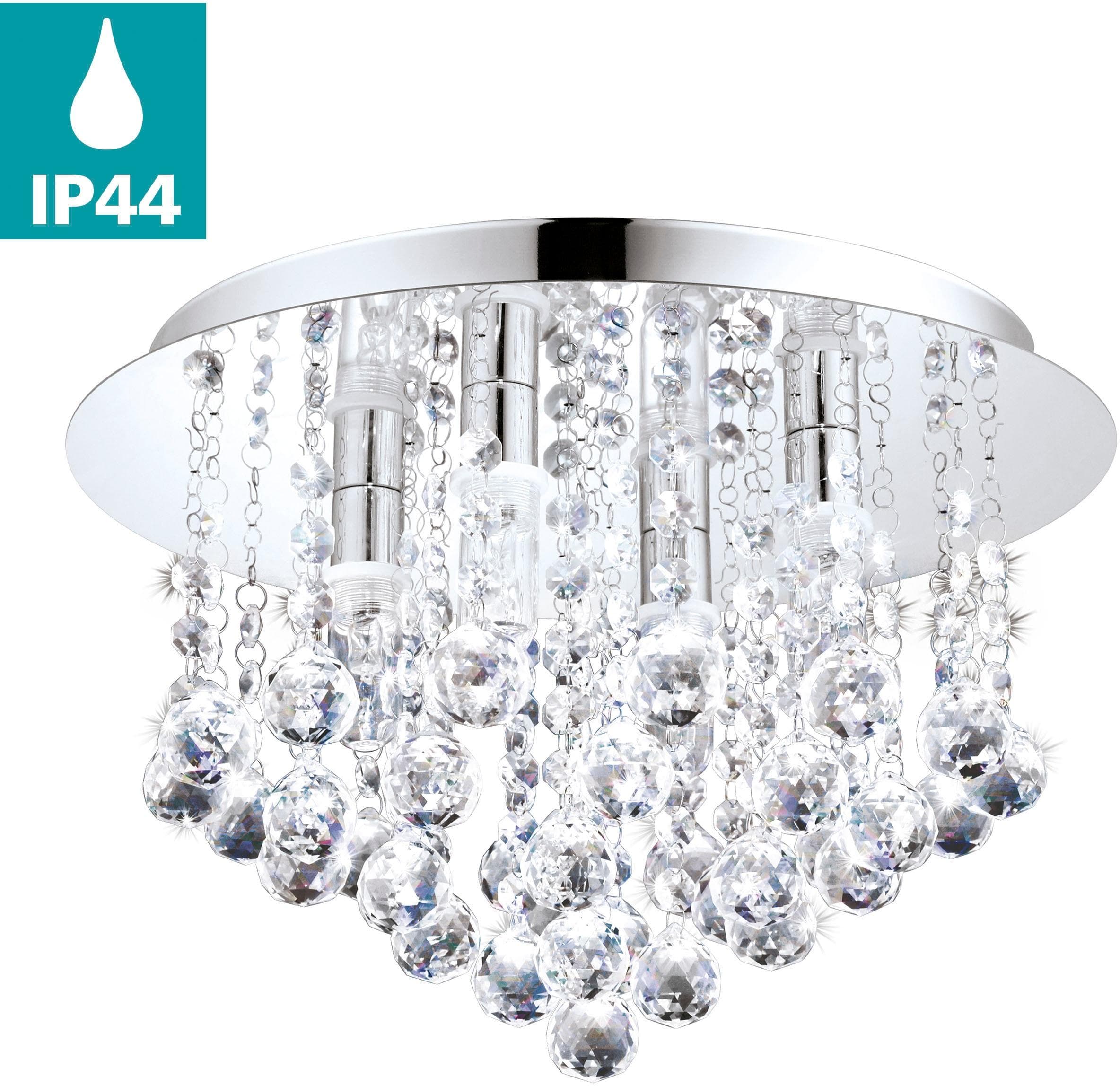 EGLO LED Deckenleuchte ALMONTE Chromfarben 35 cm