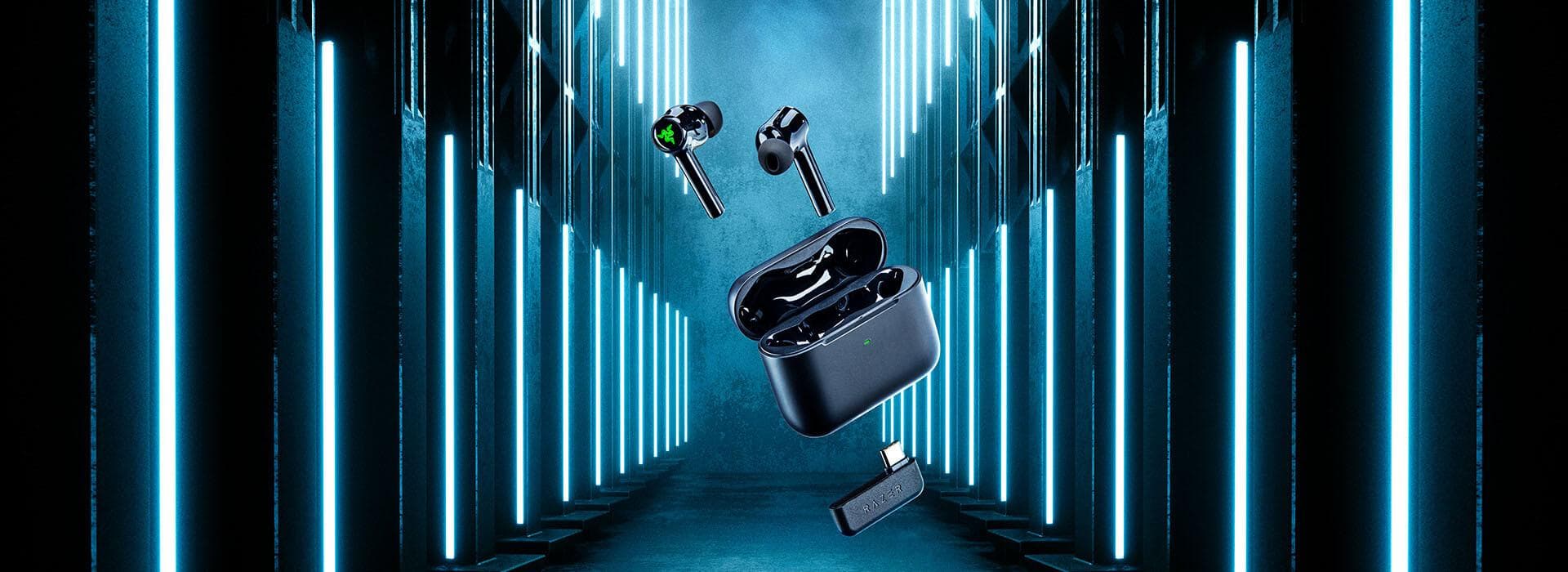 Razer Hammerhead Pro HyperSpeed True Wireless In-Ear Kopfhörer Schwarz