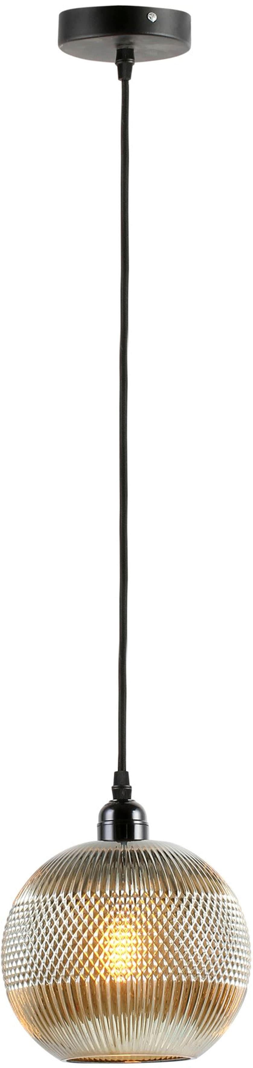 KAYOOM Hängeleuchte Proxima braun modern handgefertigt