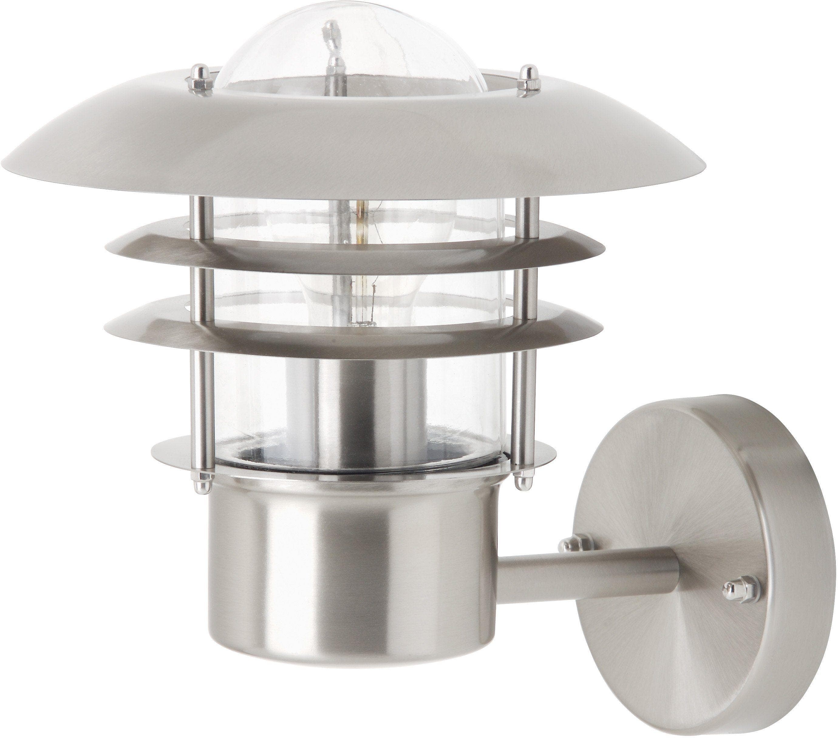 Brilliant Skandinavische Außenwandleuchte Terrence Klarglas