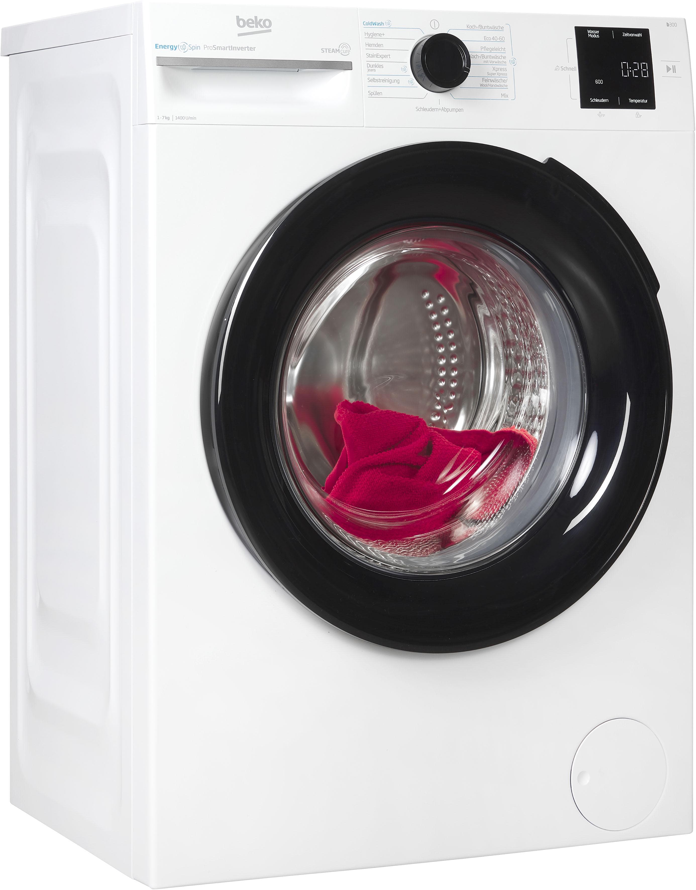 Beko Waschmaschine BM3WFU3741X 7kg A Energieeffizienz weiß