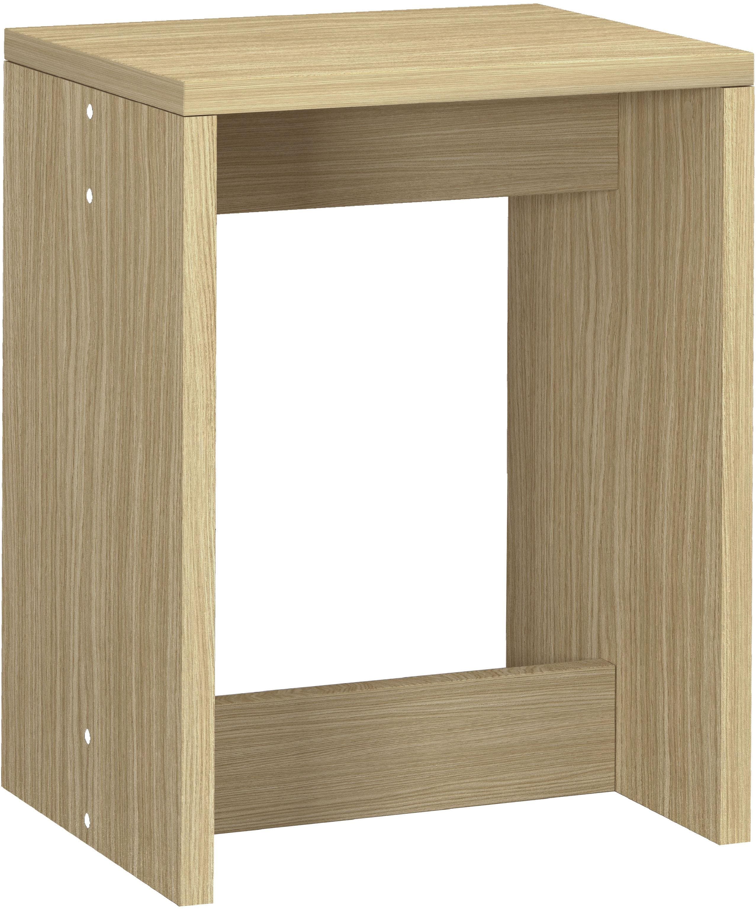 Barhocker Luna 2er-Set Eiche chopinfarben Kochstation