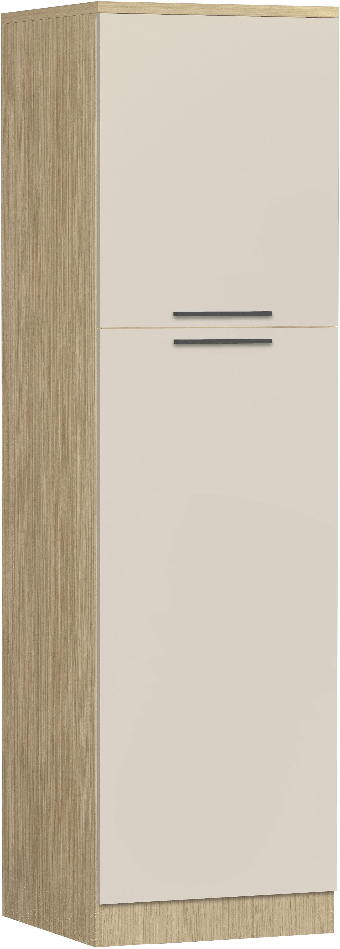 Kochstation Vorratsschrank Luna 60x60x214,5 cm Kaschmir Eiche