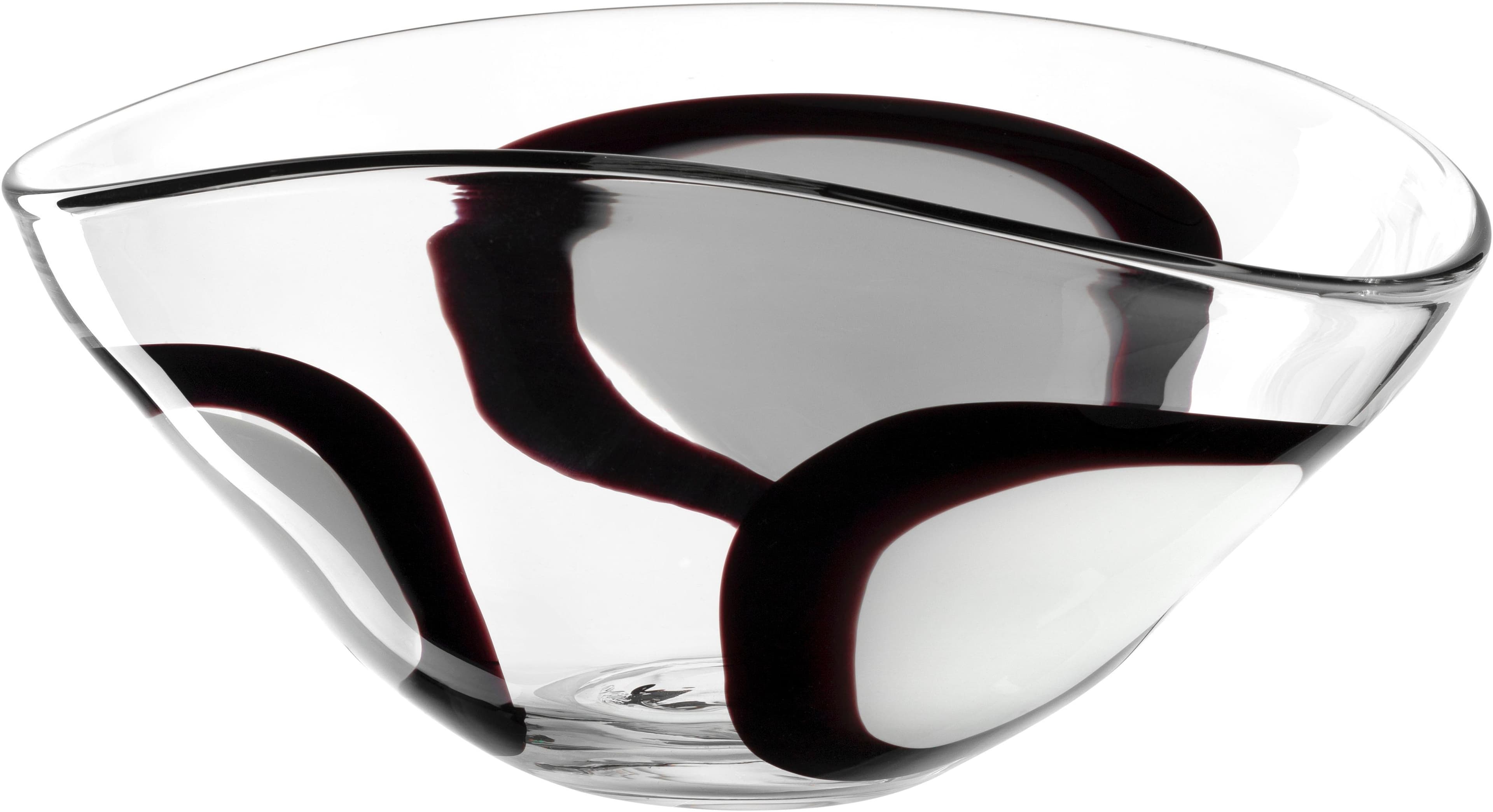 Leonardo Dekoschale OCCHI BLANC Glas bunt