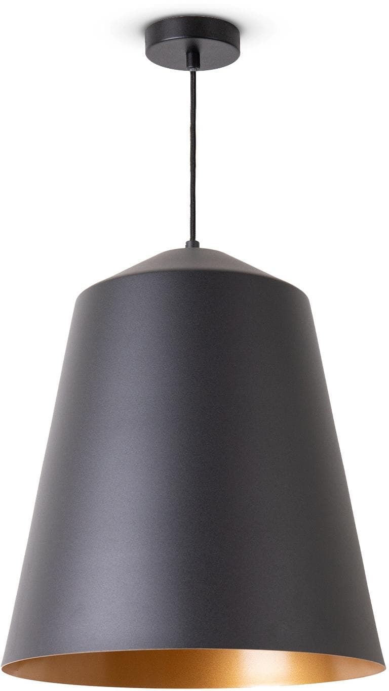 PACO HOME Deckenleuchte Jackson grau Industrial Design E27