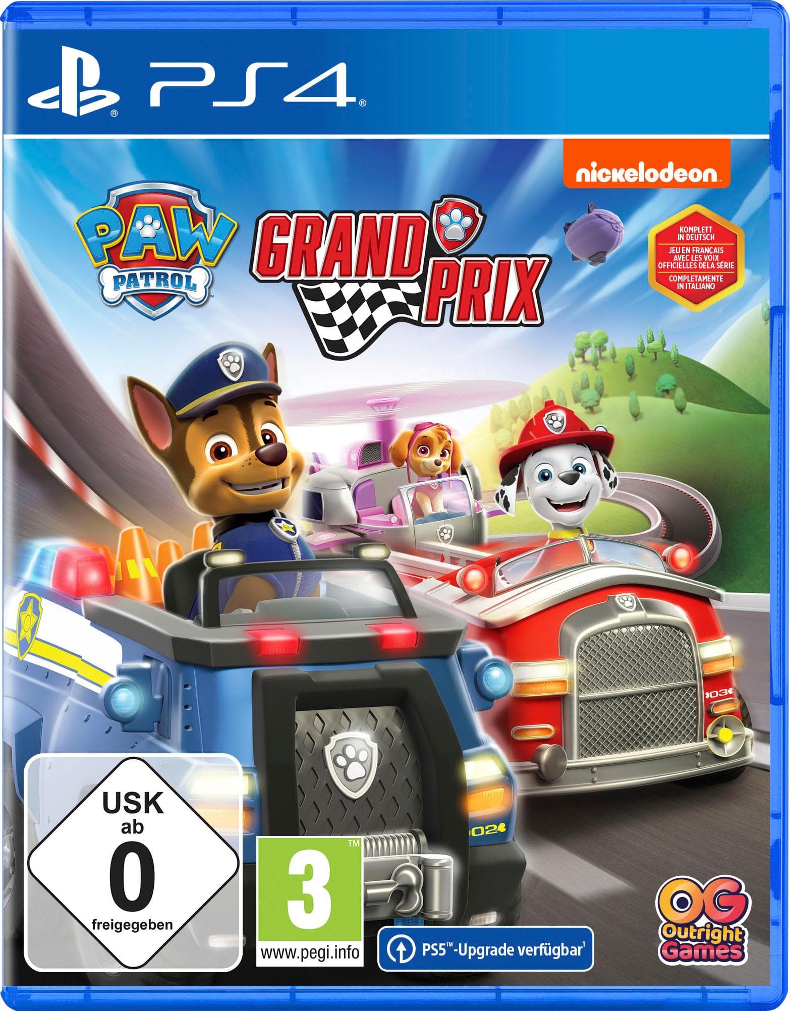 OUTRIGHT GAMES Spielesoftware Paw Patrol: Grand Prix PlayStation 4