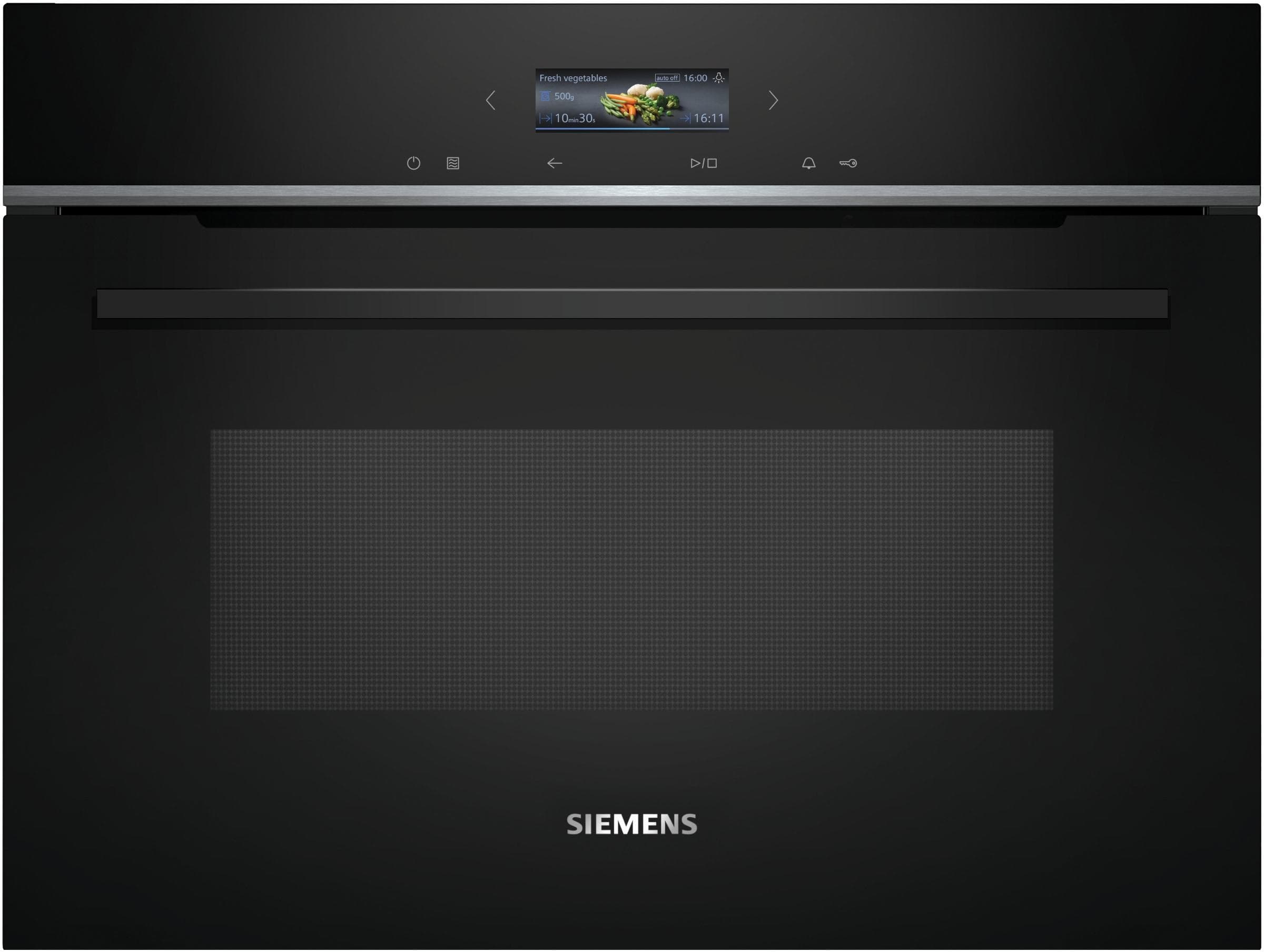 Siemens CE732GXB1 IQ700 Mikrowelle Schwarz/Edelstahl 36L 1000W 1900W