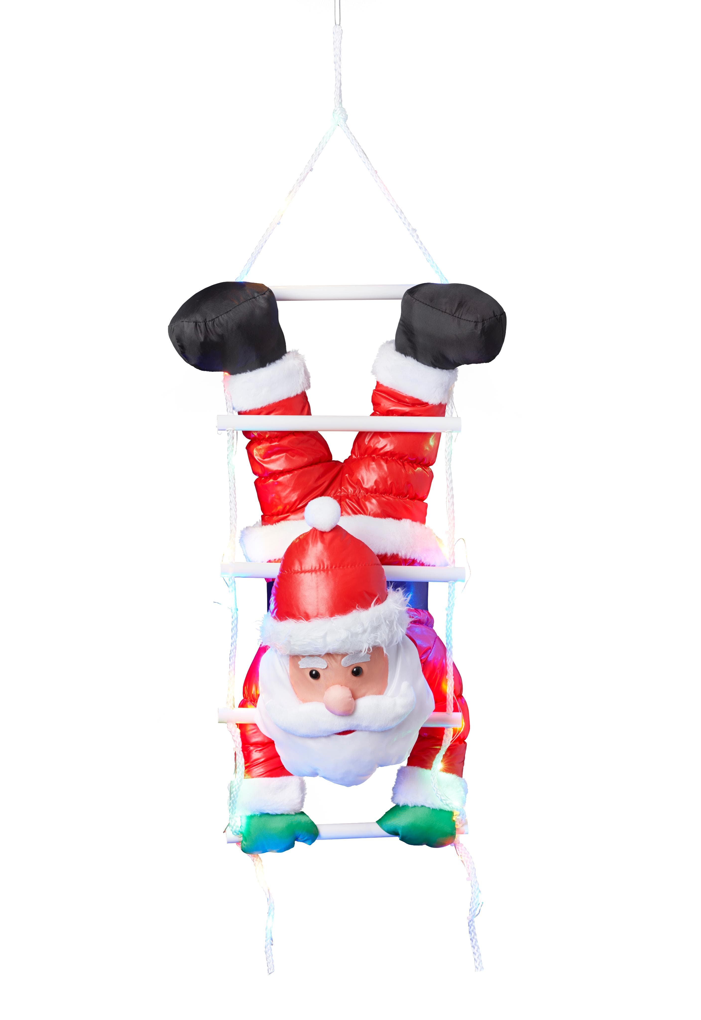 BONETTI LED Weihnachtsmann Dekofigur Bunt 110cm