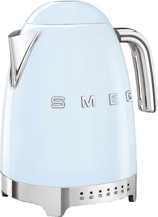 Smeg Wasserkocher 50's Style Pastellblau Metall 1,7 L