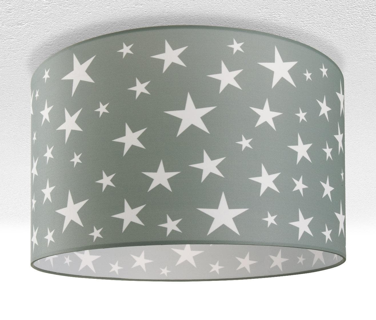 PACO HOME Deckenleuchte Capri 315 weiß Sternenhimmel E27