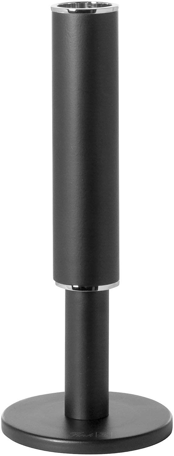 Kerzenleuchter FINK RITMO Silber Schwarz Aluminium