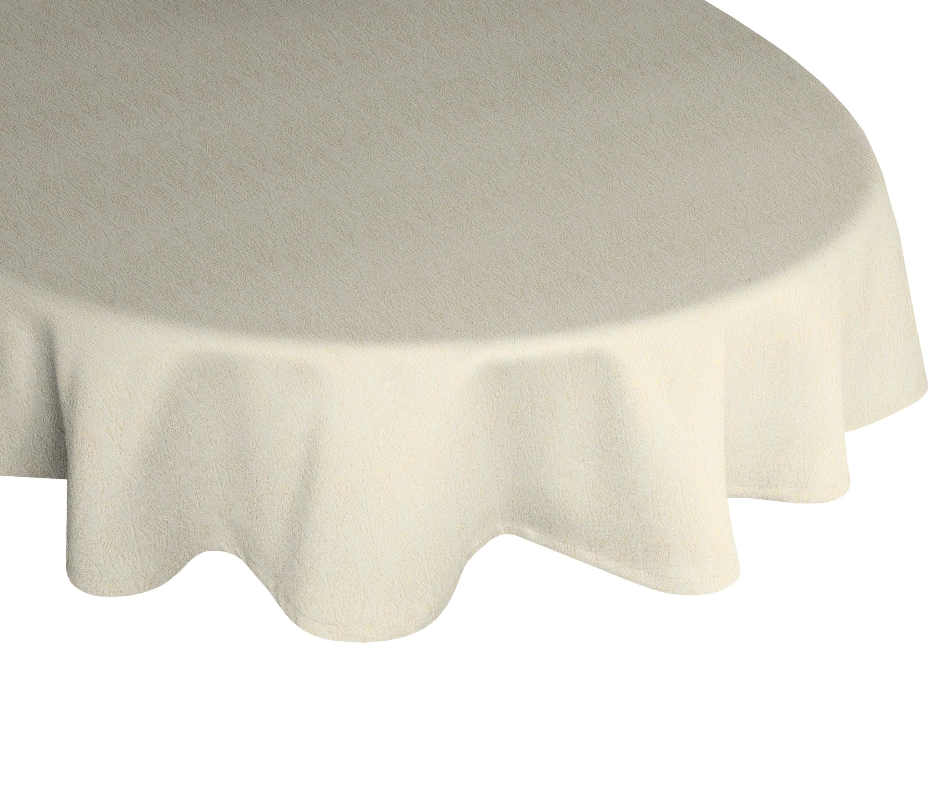 Adam Tischdecke Little Parrot Beige 145x220 cm Bio-Baumwolle