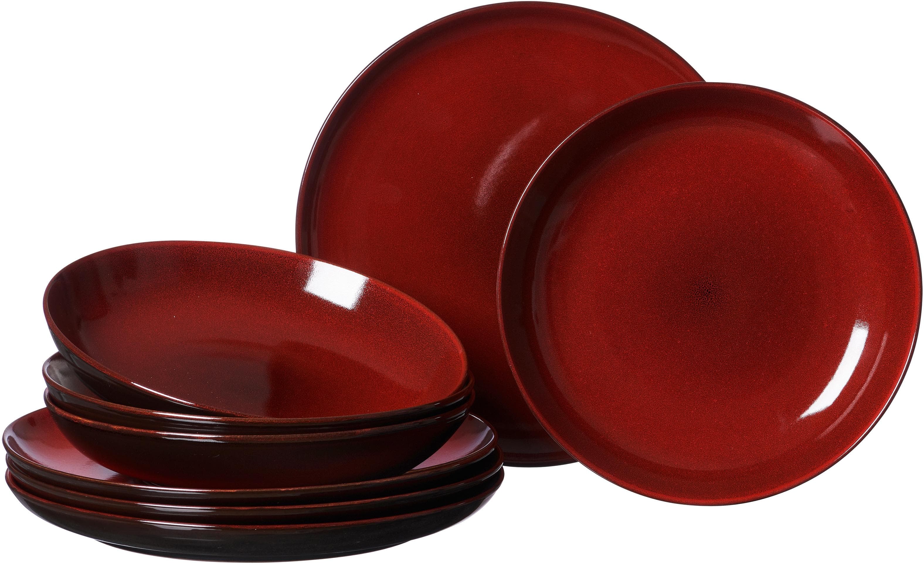 Ritzenhoff & Breker GAMBIA Tafelservice 8-teilig Rot