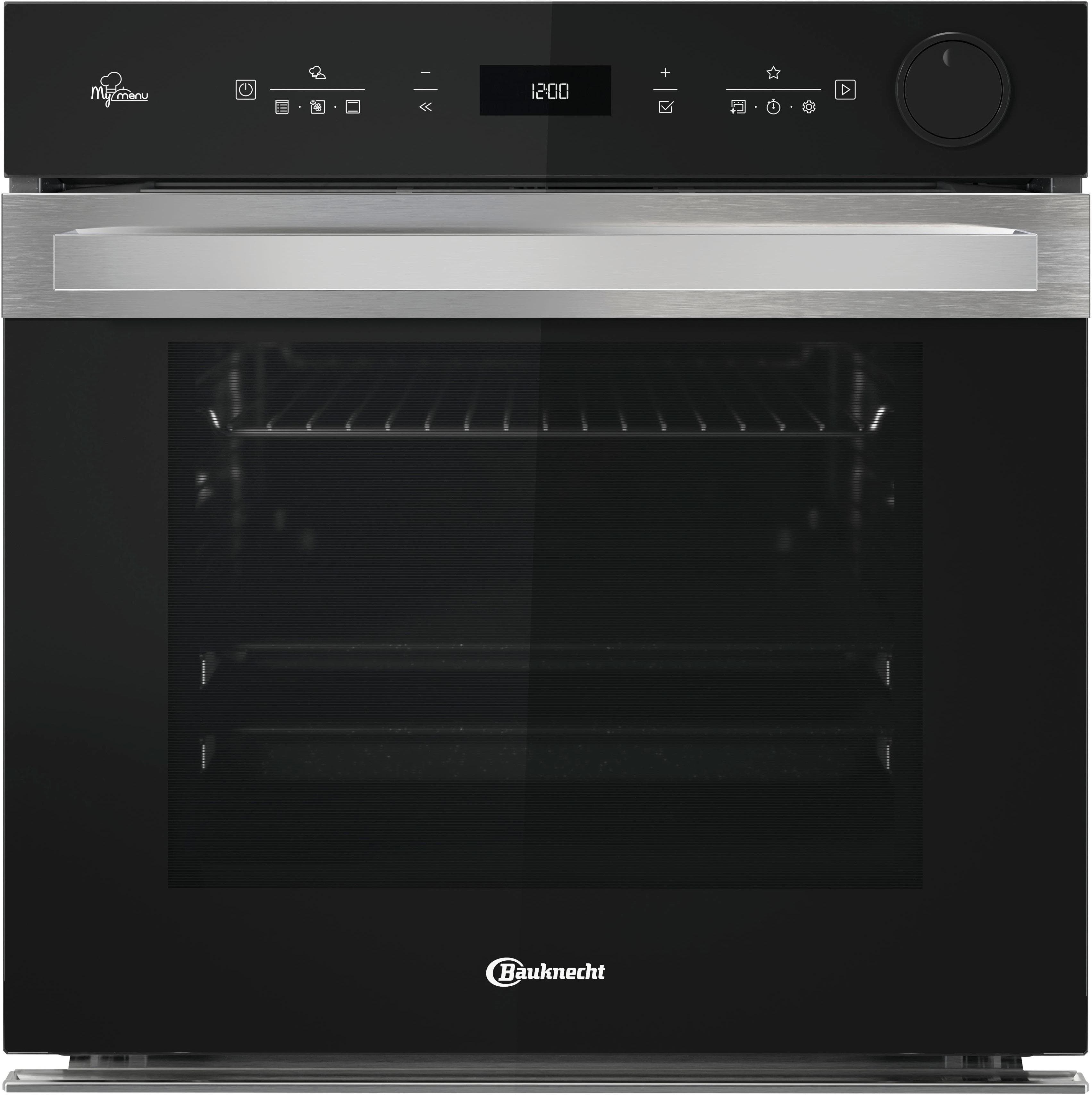 Einbaubackofen Modern Schwarz Edelstahl