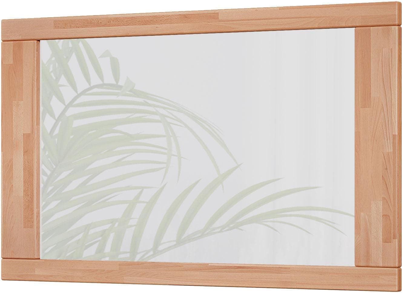 HOME AFFAIRE Spiegel Rechteckig Braun Massivholz
