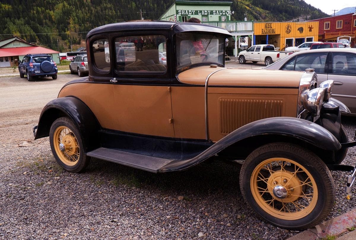 PAPERMOON Fototapete Oldtimer Bunt Vlies