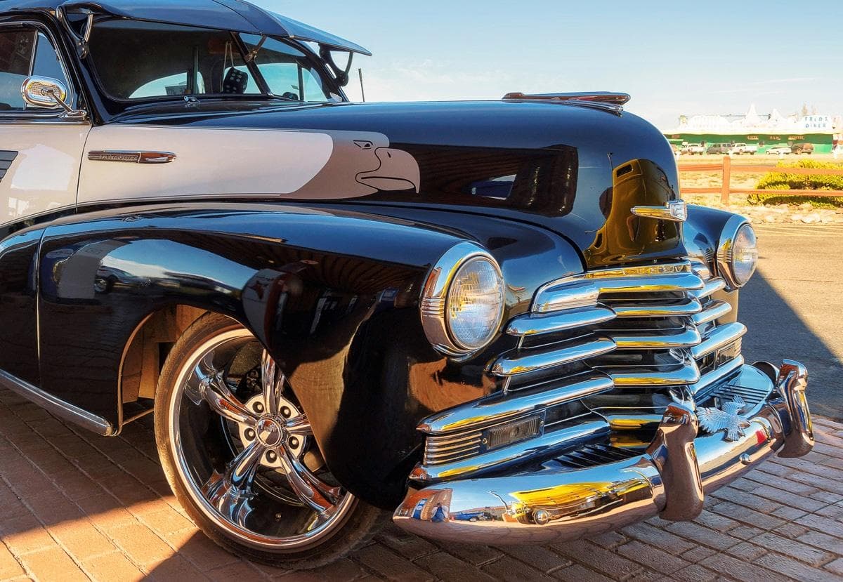 PAPERMOON Fototapete Oldtimer Bunt Vlies