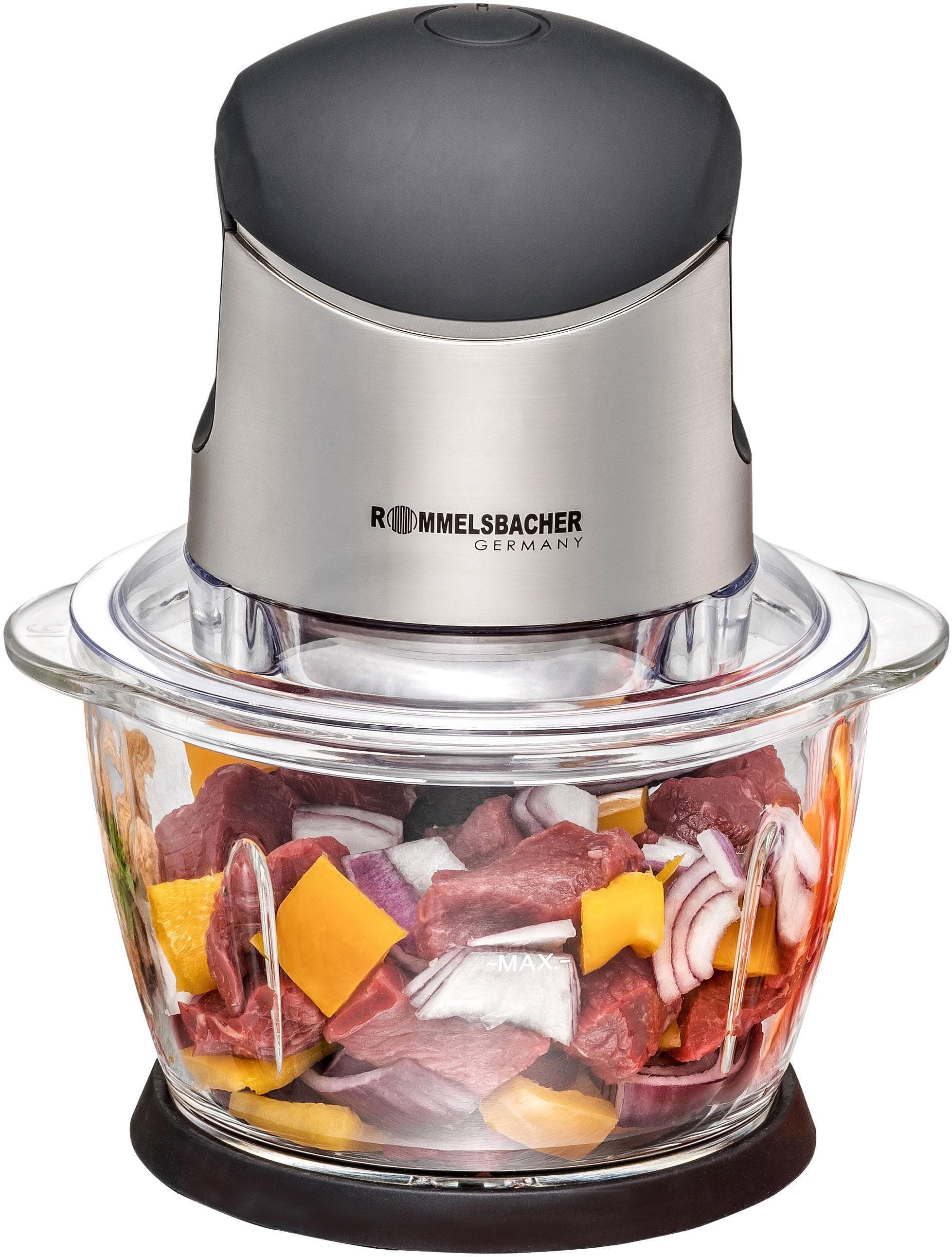 Rommelsbacher Zerkleinerer MZ 400 400 Watt Glasbehälter 1 Liter