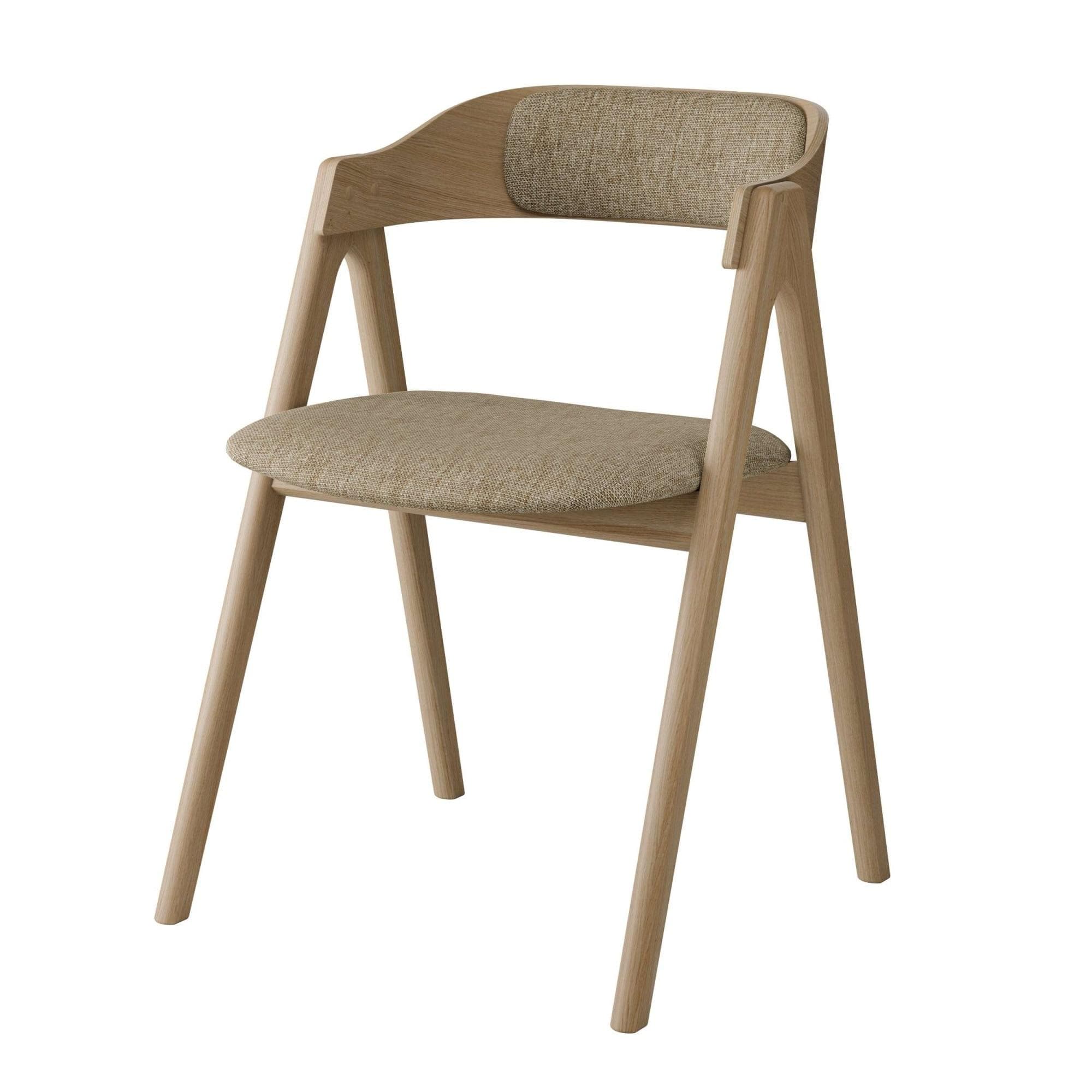 Stuhl HAMMEL FURNITURE 'Mette by Hammel' - Massivholz Eiche Stoff
