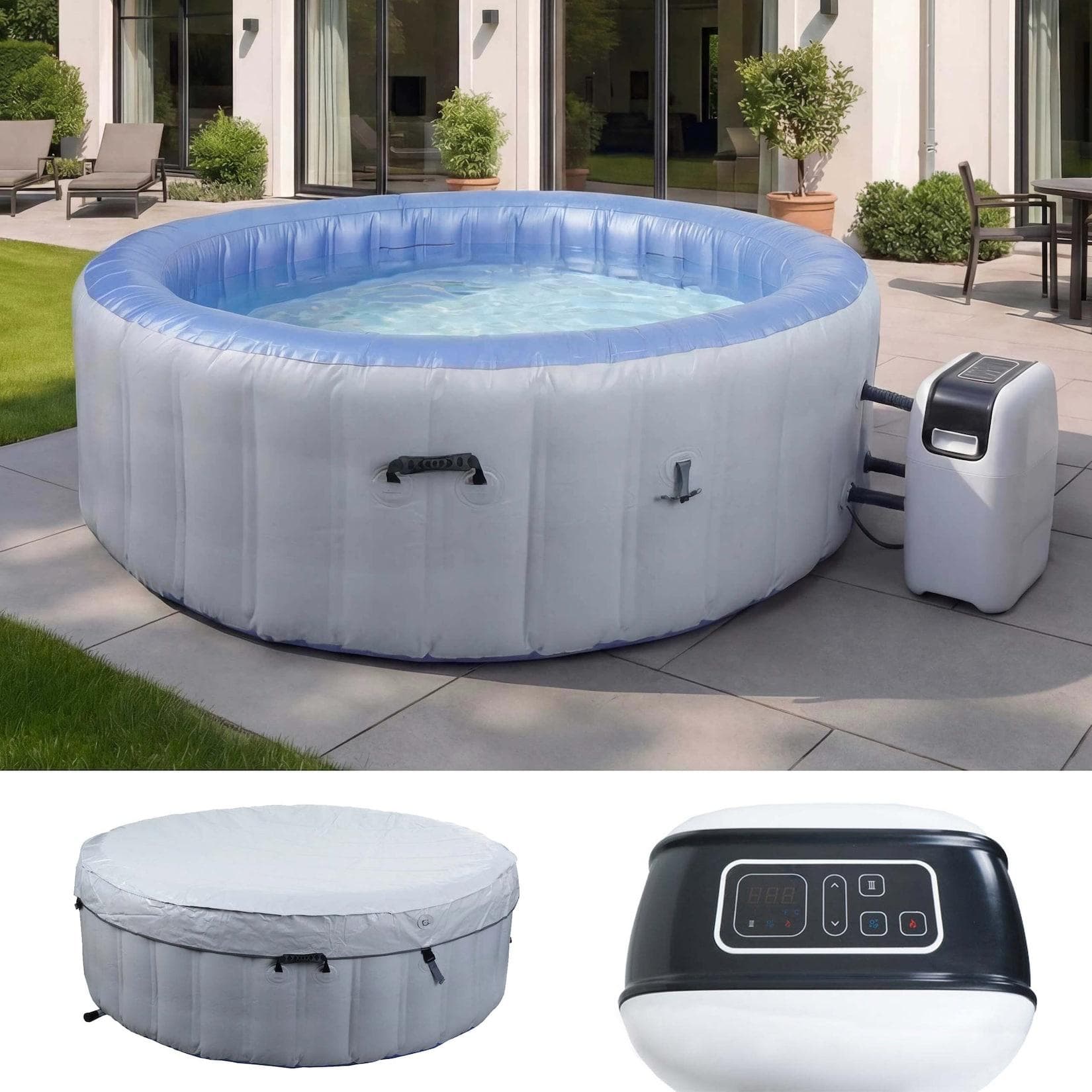 Whirlpool aus PVC-Gewebe im modernen Stil