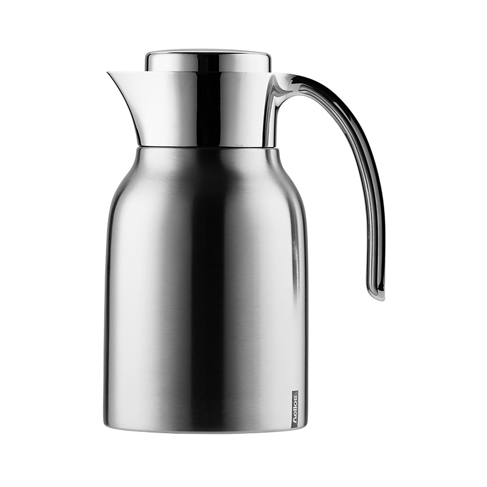 HELIOS Edelstahl-Isolierkanne Meeting 1,0 l Mattierter Außenkörper