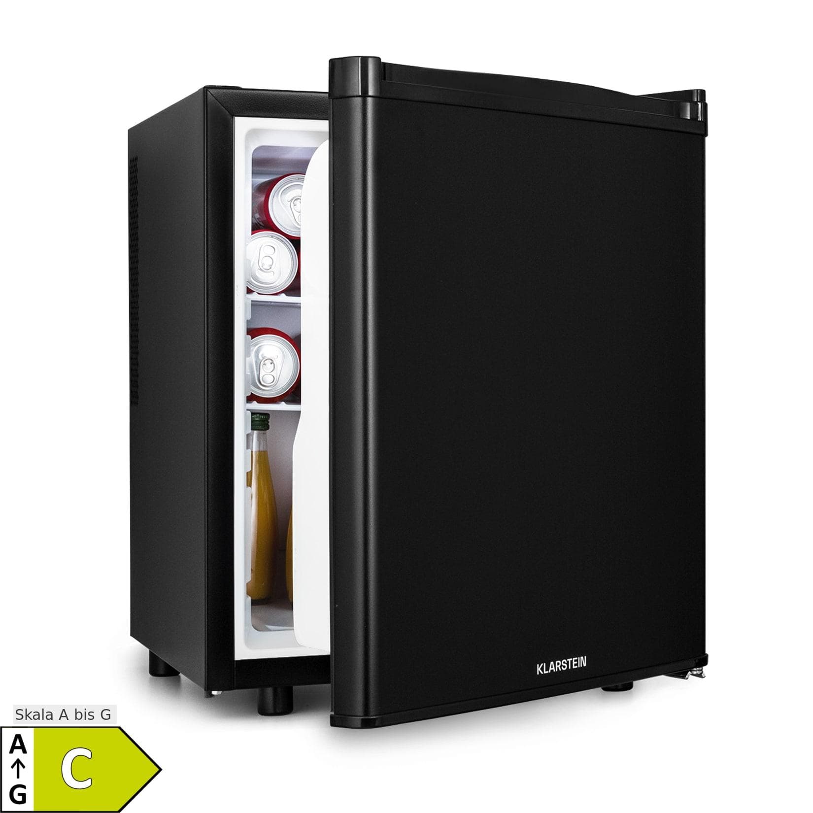 Klarstein Happy Hour 45 Mini-Kühlschrank Schwarz 45 Liter