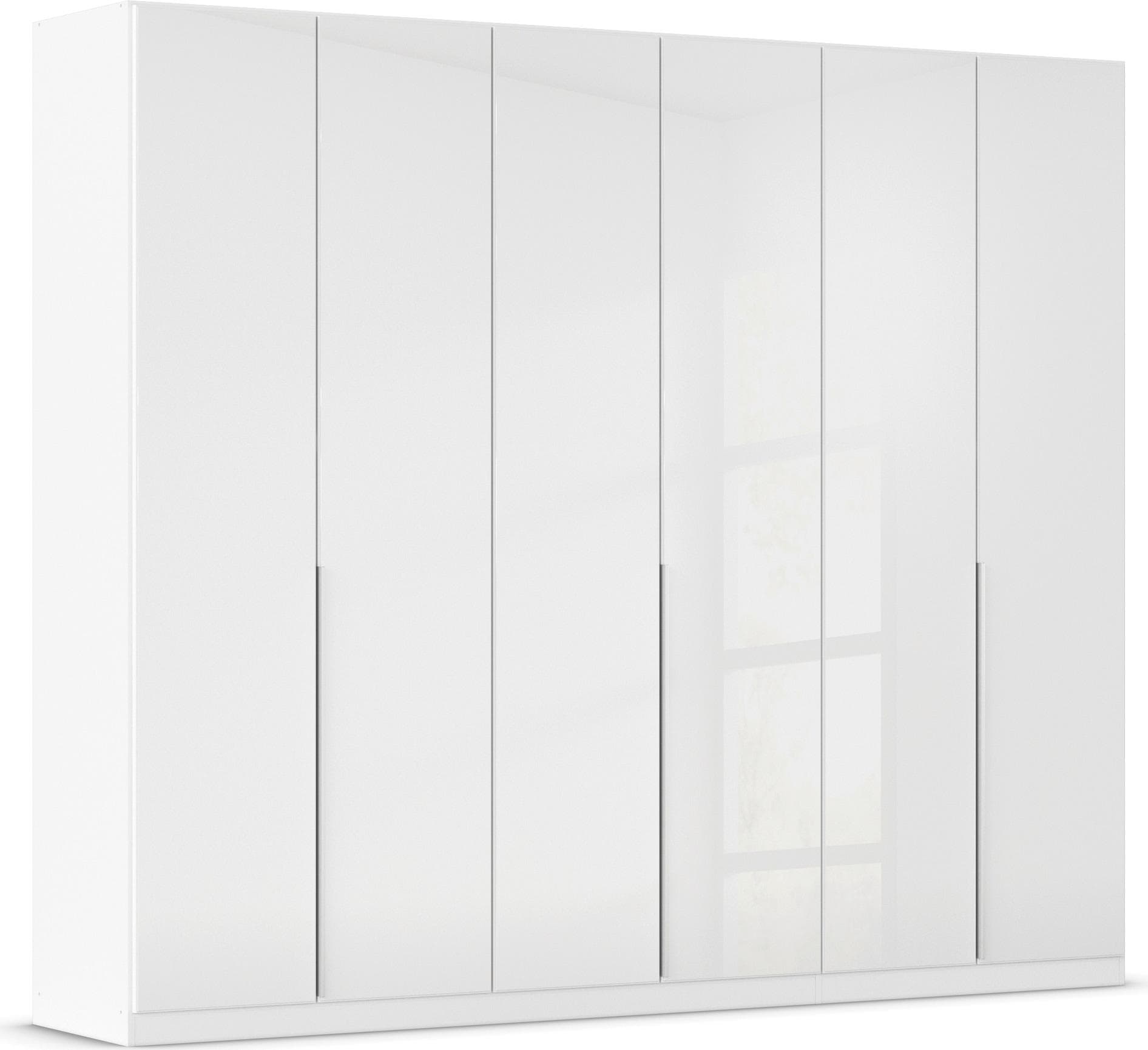 OTTO HOME Drehtürenschrank AGORDO mit Glasfront Weiß