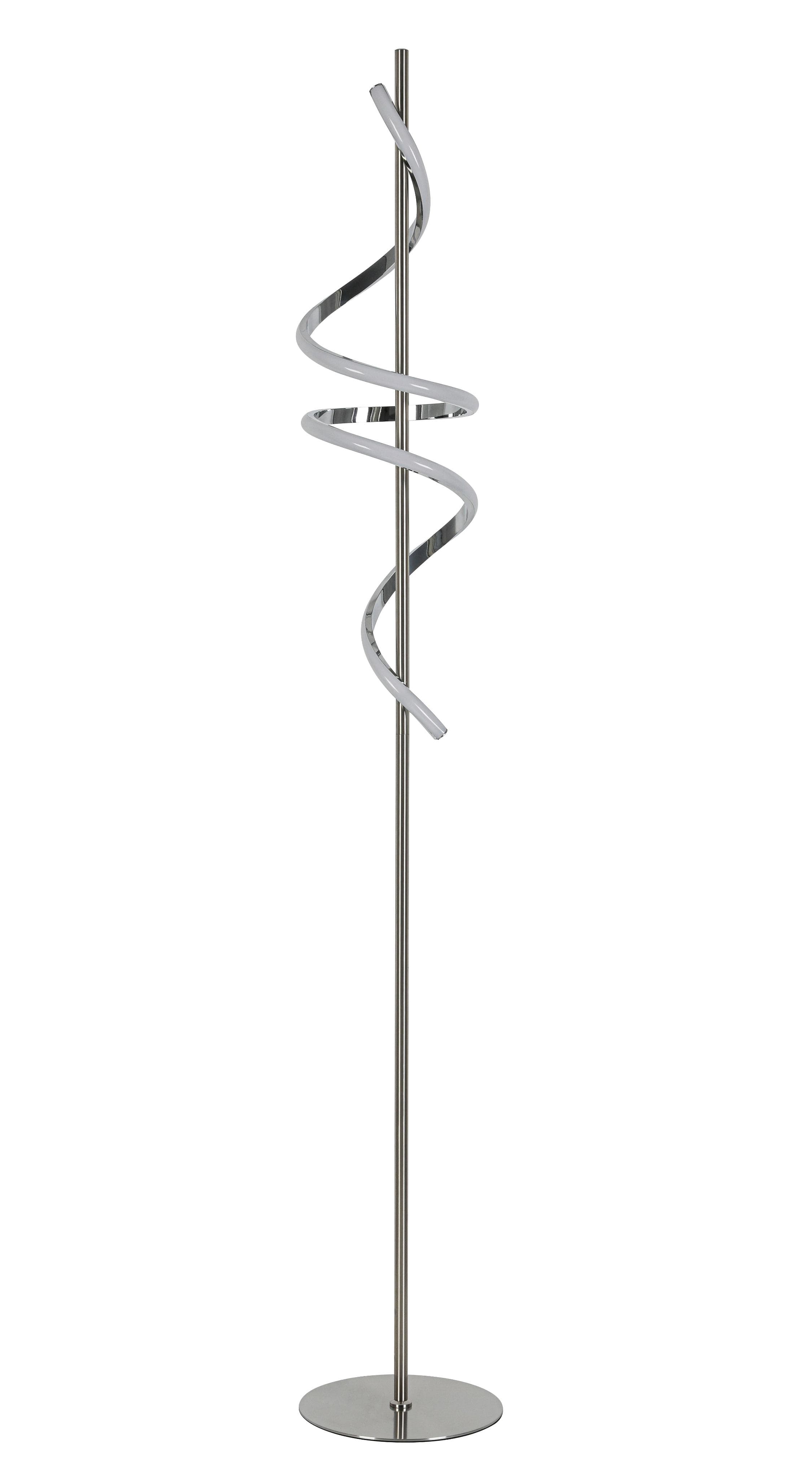 Lina LED-Stehleuchte Chrom/Nickel 15W