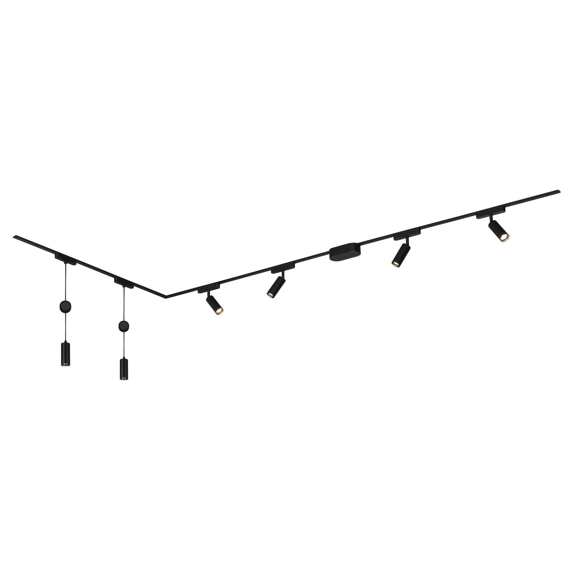 Briloner Leuchten LED Deckenleuchte LUXTRAIL 8035065 matt-schwarz