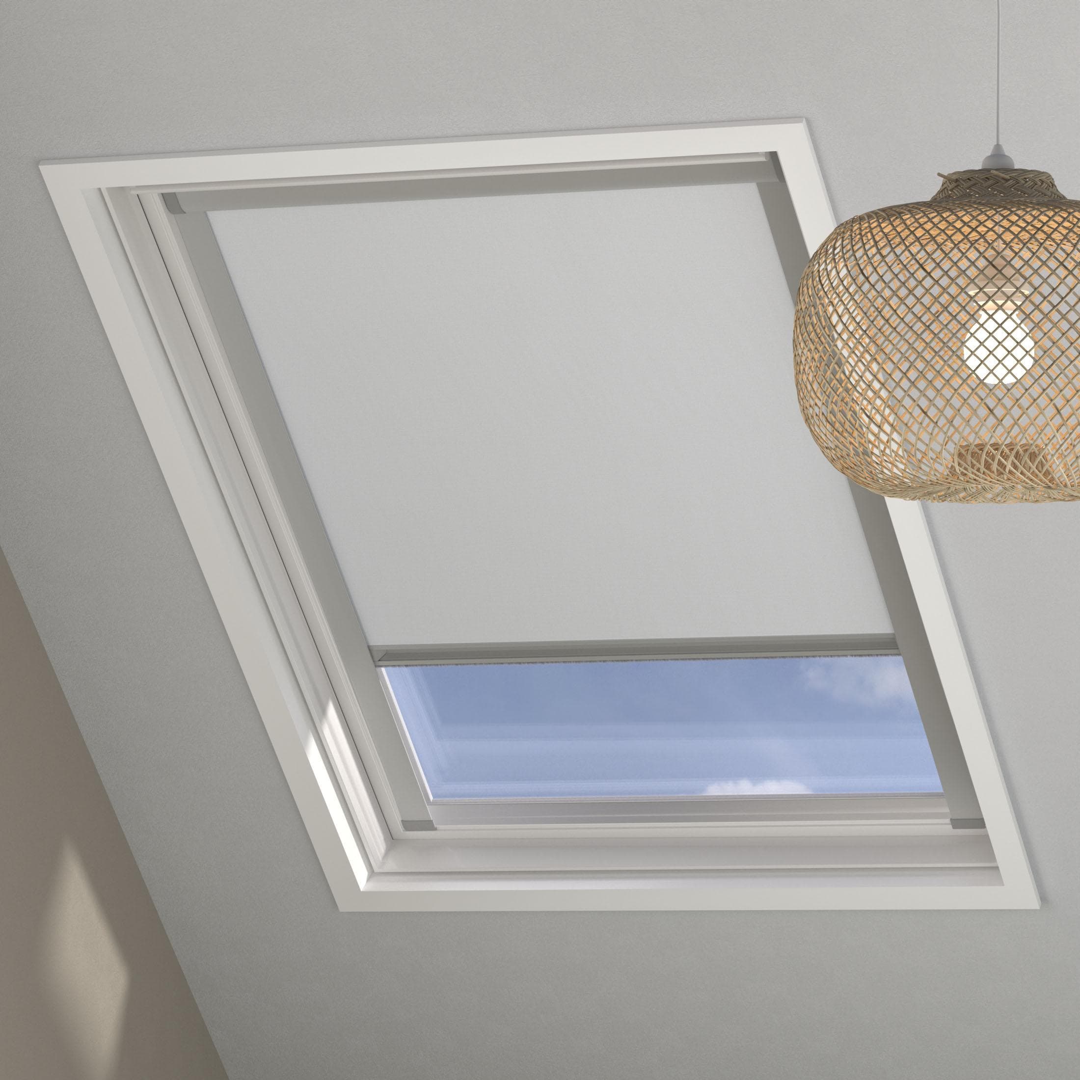 Dachfensterrollo MY HOME Sky-Rollo Gr. 11 Weiß Aluminium