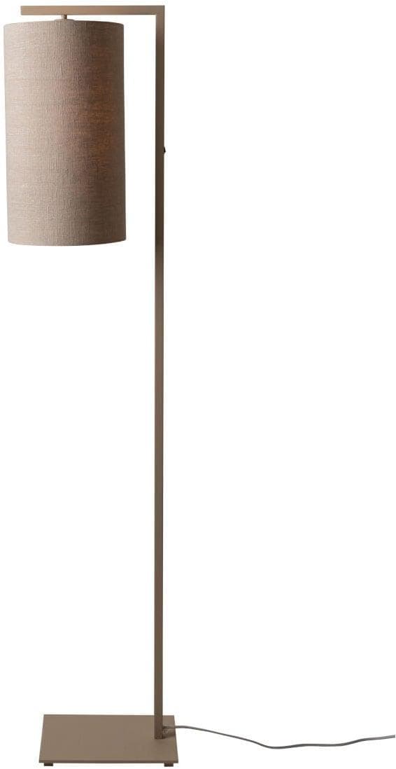 Stehlampe im Boston-Stil aus Eisen und Leinen