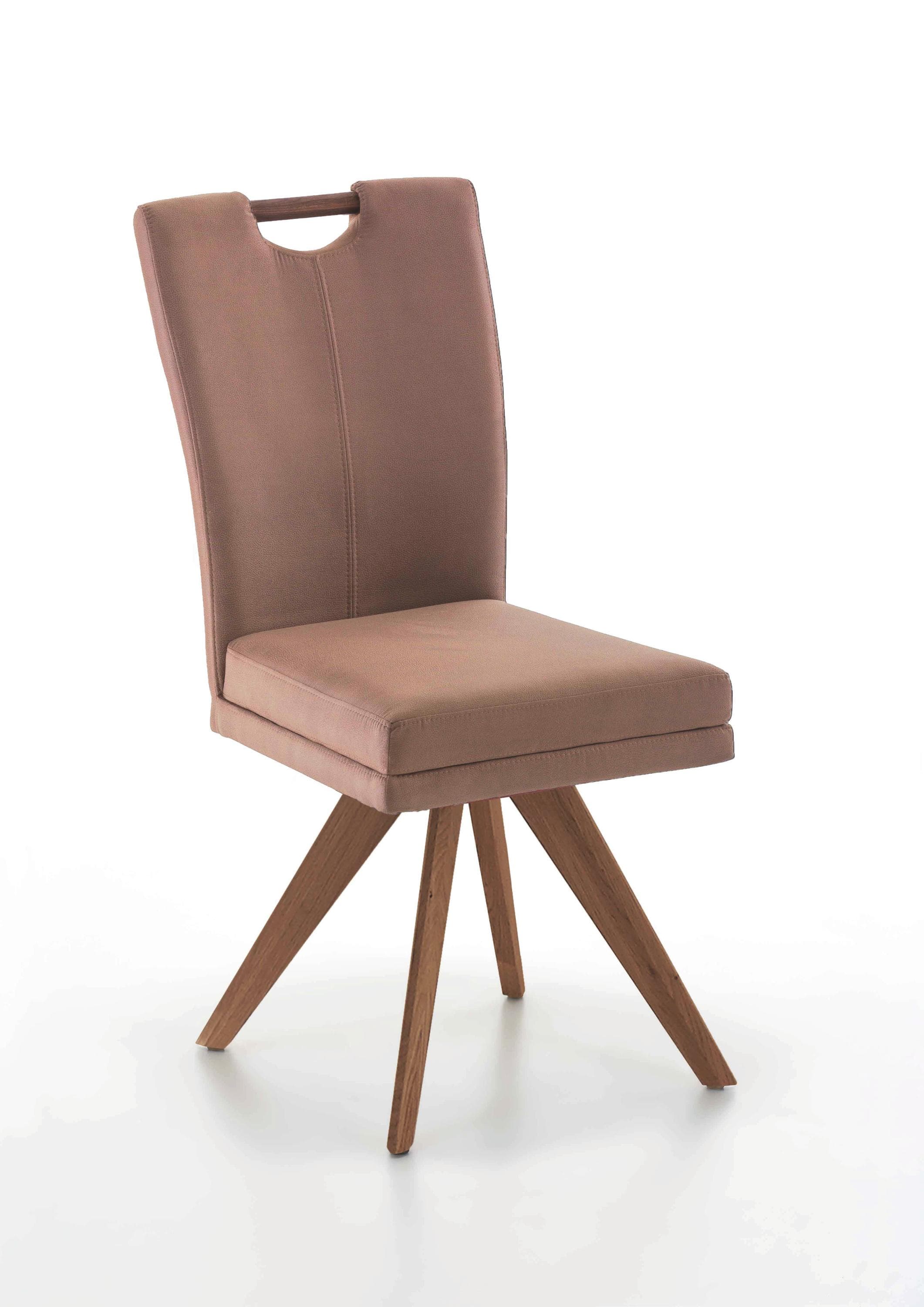 Polsterstuhl COLORADO - Microfaser Wild-Nussbaum