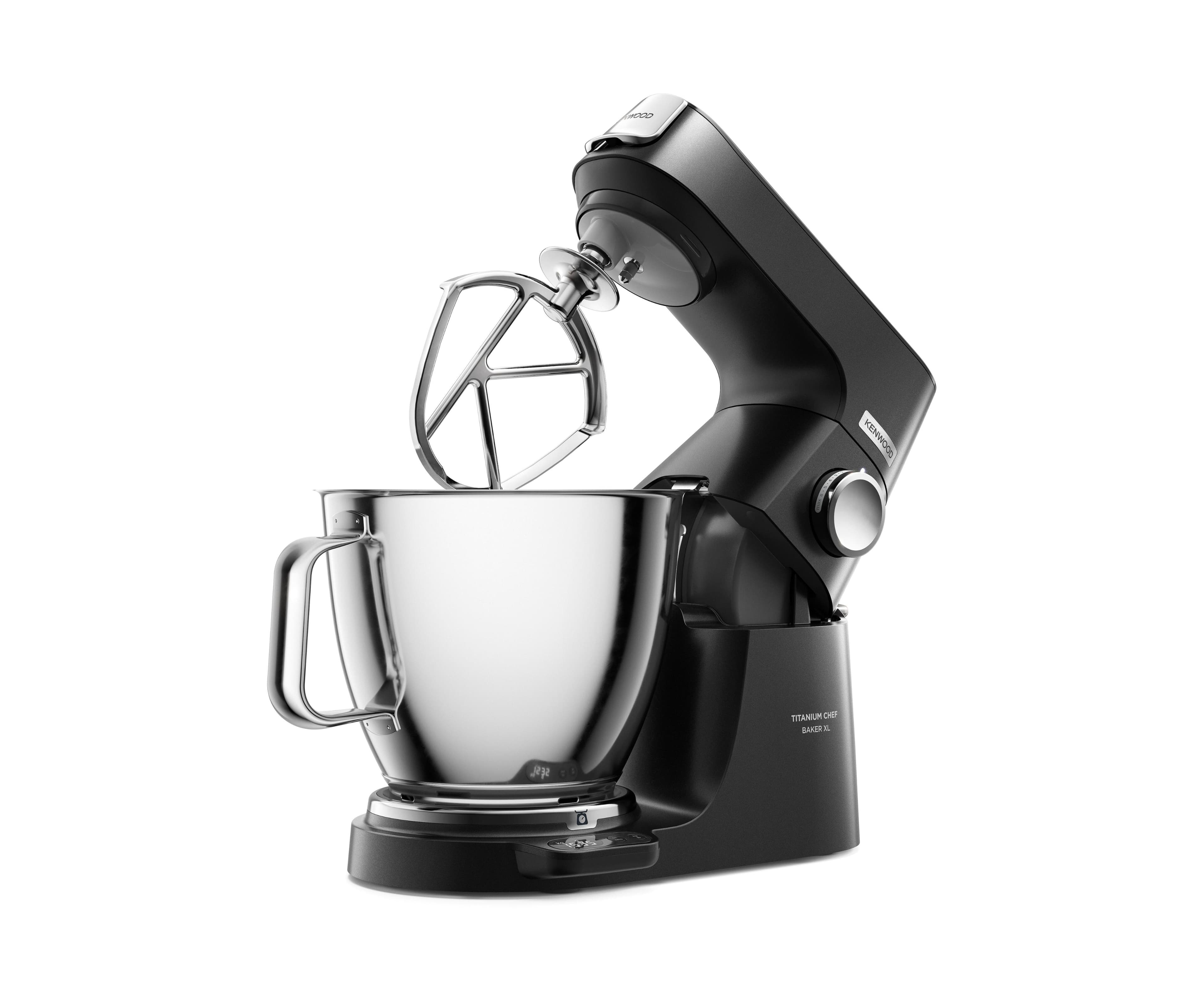 KENWOOD Küchenmaschine Titanium Chef Baker KVC85.004BK Schwarz