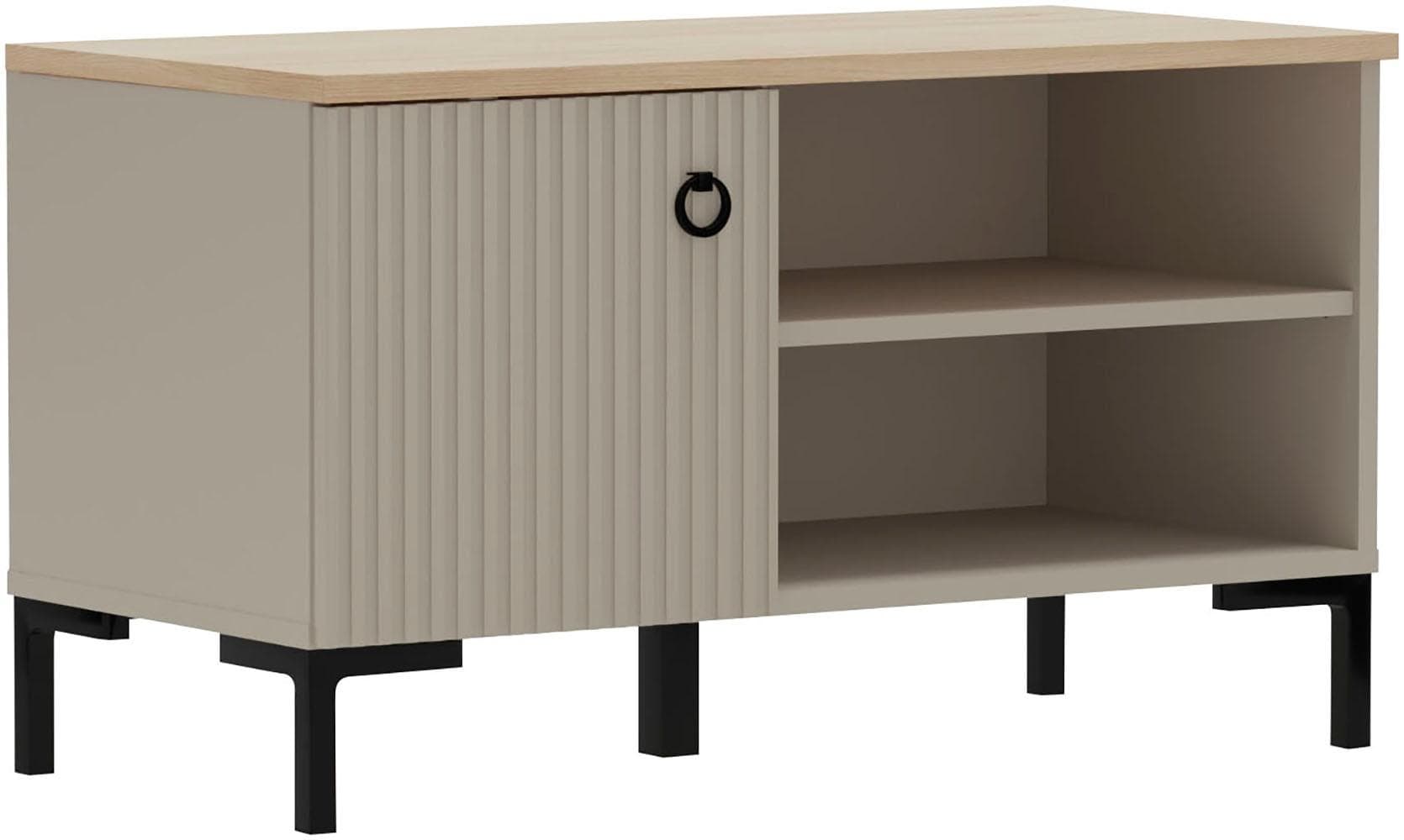 Home Affaire Sitzbank Luminara Cashmere Eiche mit Stauraum