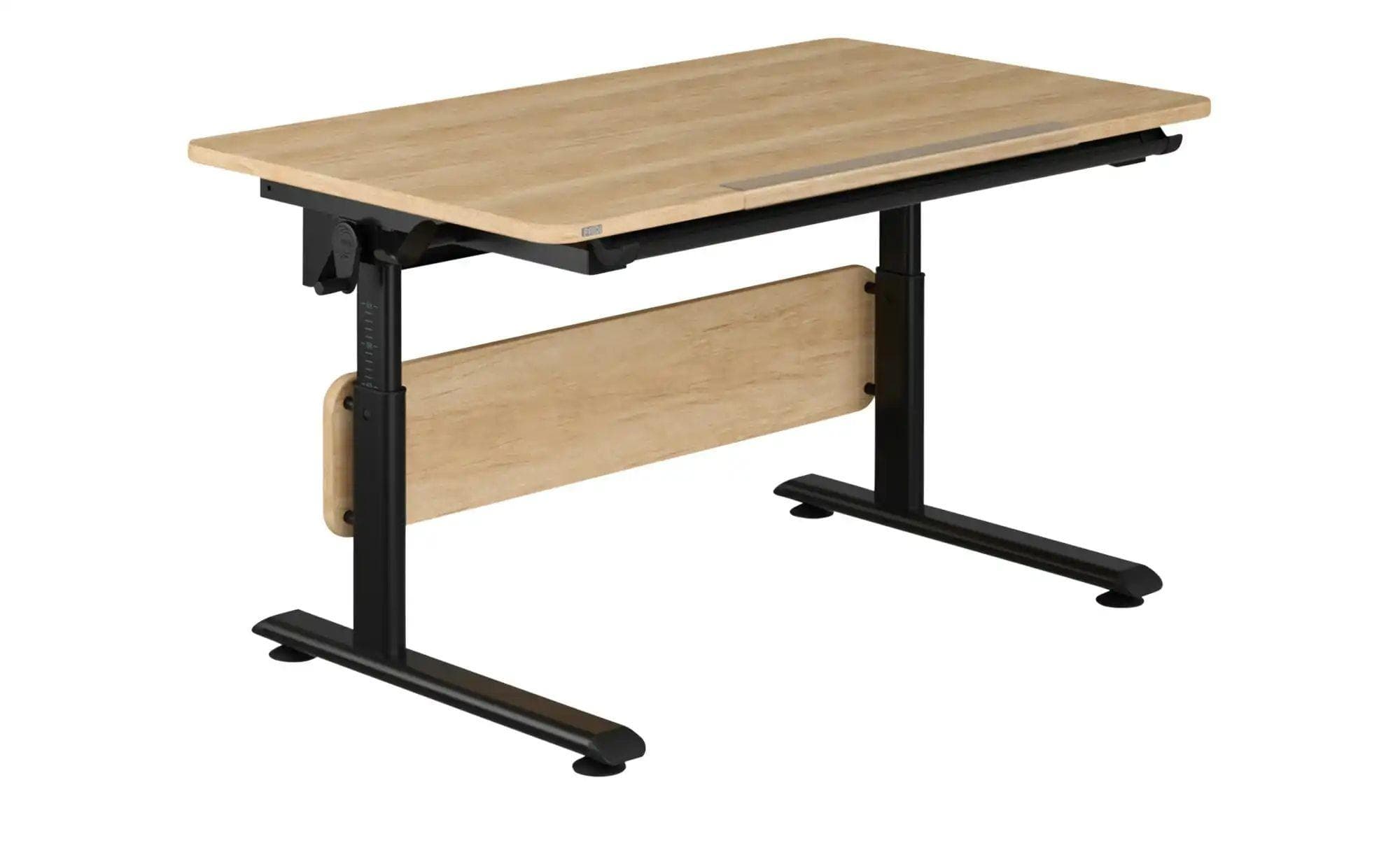 PAIDI Schülerschreibtisch Diego Holzfarben Höhenverstellbar