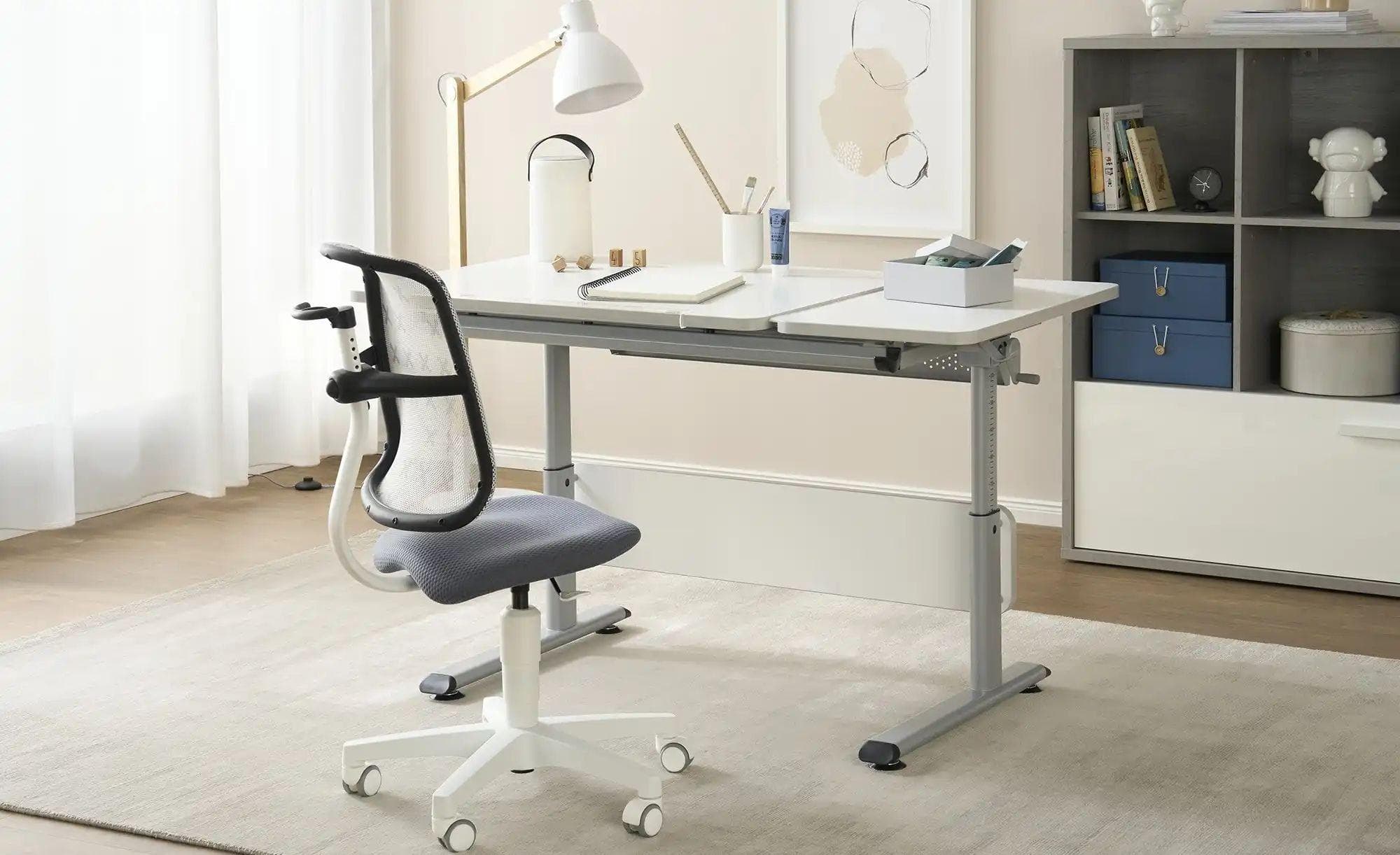 PAIDI Schülerschreibtisch Diego 130 GT Weiß