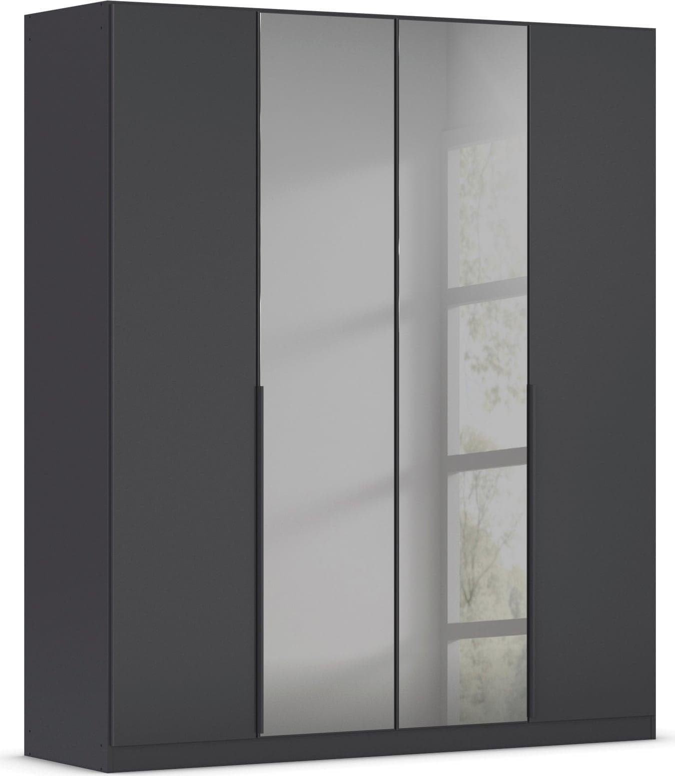 INOSIGN BY RAUCH Drehtürenschrank FERRIS Grau Metall