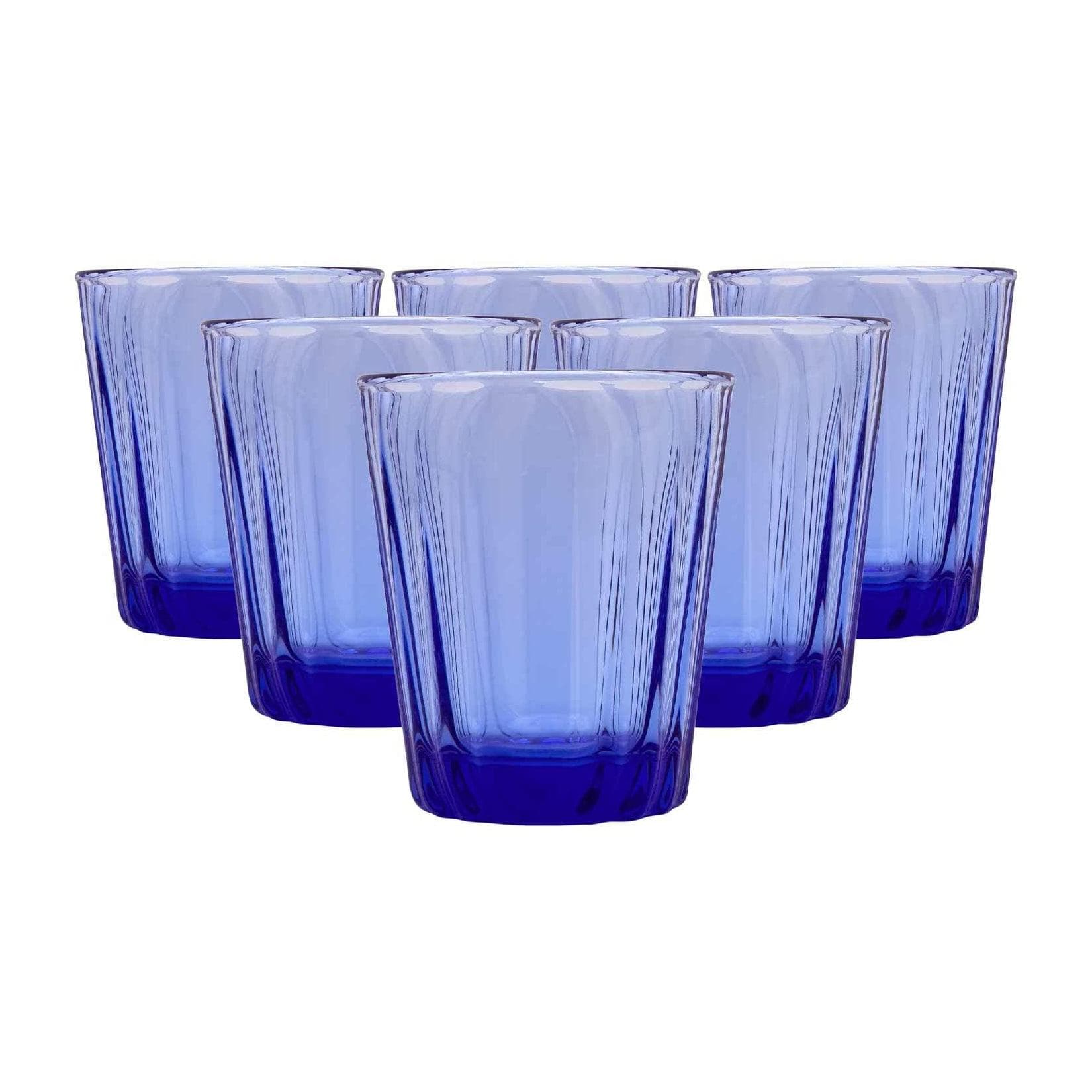 La Rochére Wassergläser Onde 280 ml 6er Set Blau