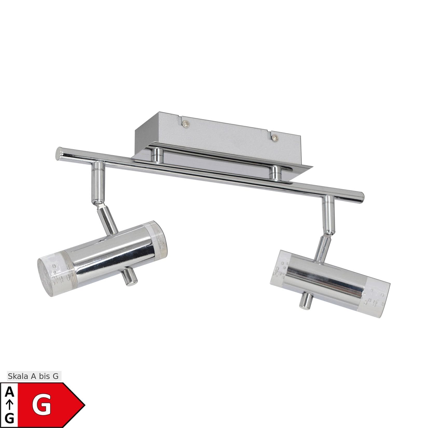 NÄVE LED Pendelleuchte Garda Chrom Klar