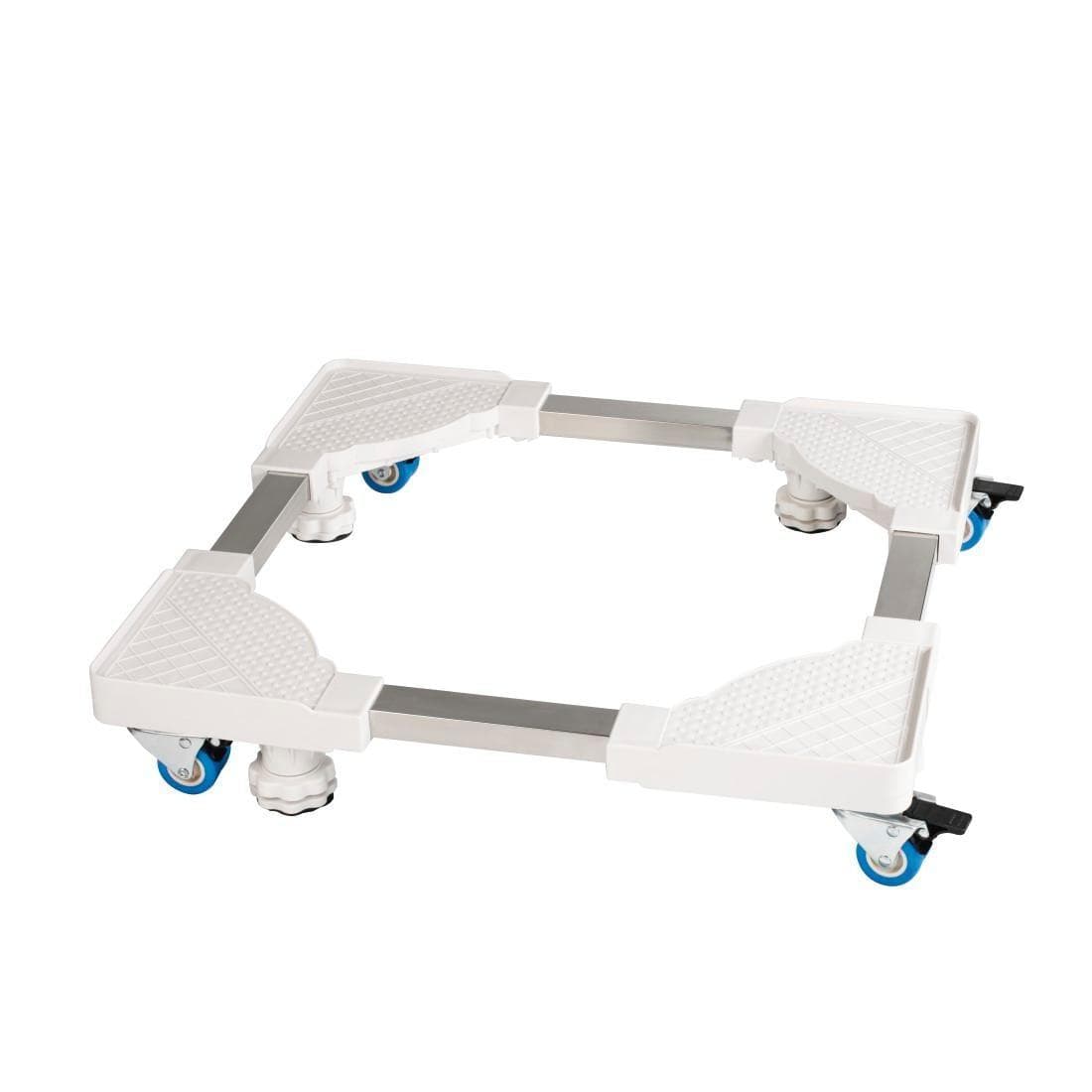 XAVAX Transportroller Weiß - Metall & Kunststoff, 28x8,9x54,6 cm