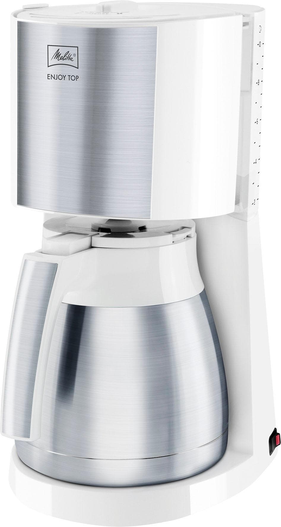 Melitta Enjoy Top Therm Filtermaschine Weiß/Edelstahl