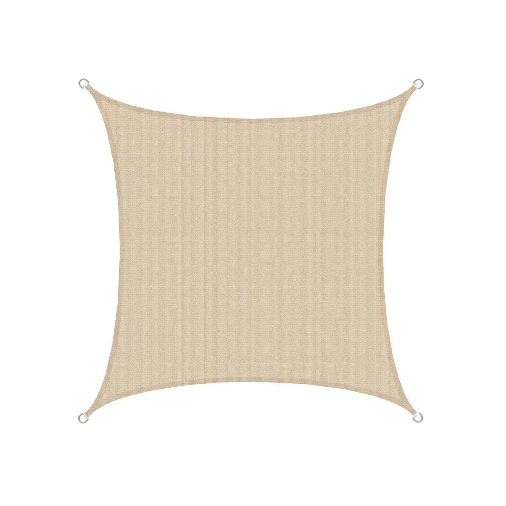 AMANKA UV Sonnensegel 2x2 m HDPE Beige