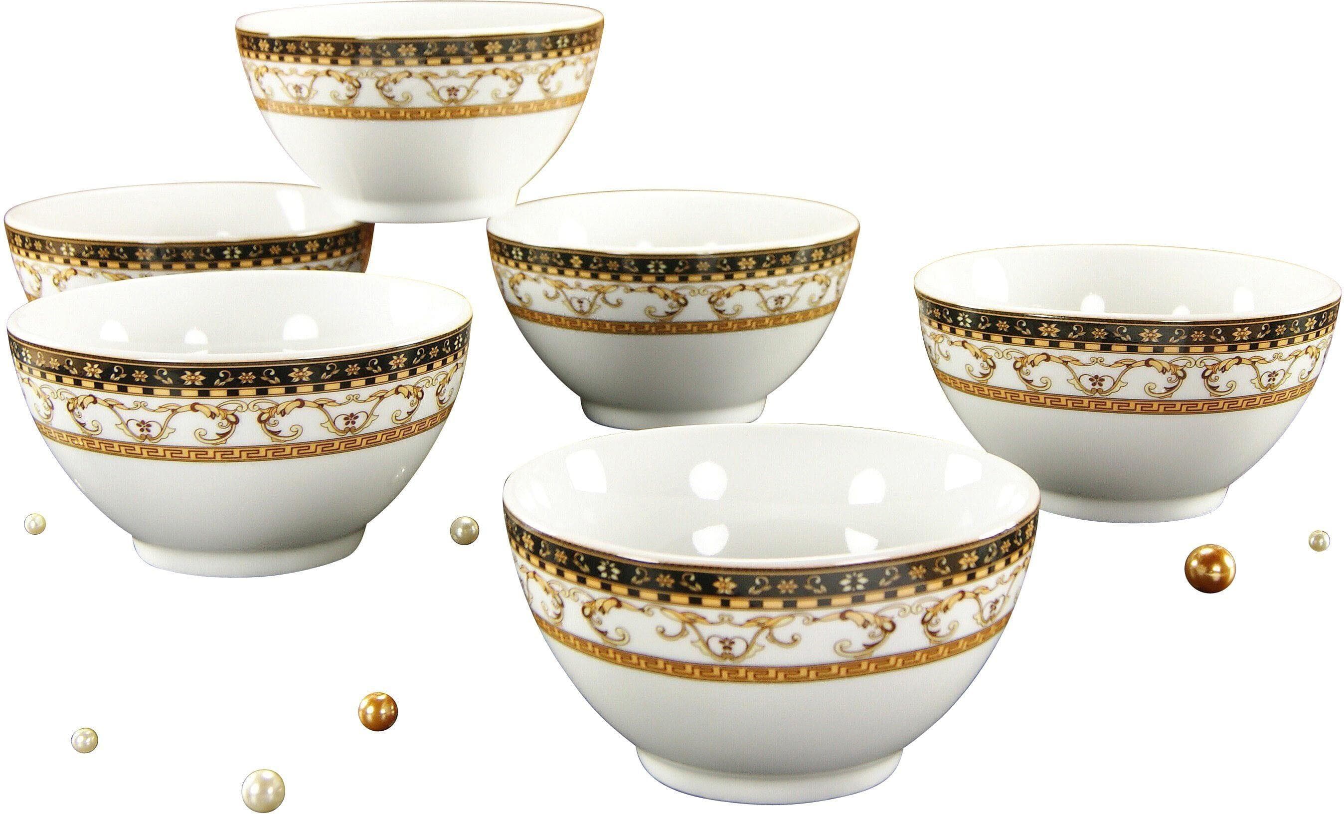 CREATABLE Müslischale Majestosa weiß Porzellan 12 cm