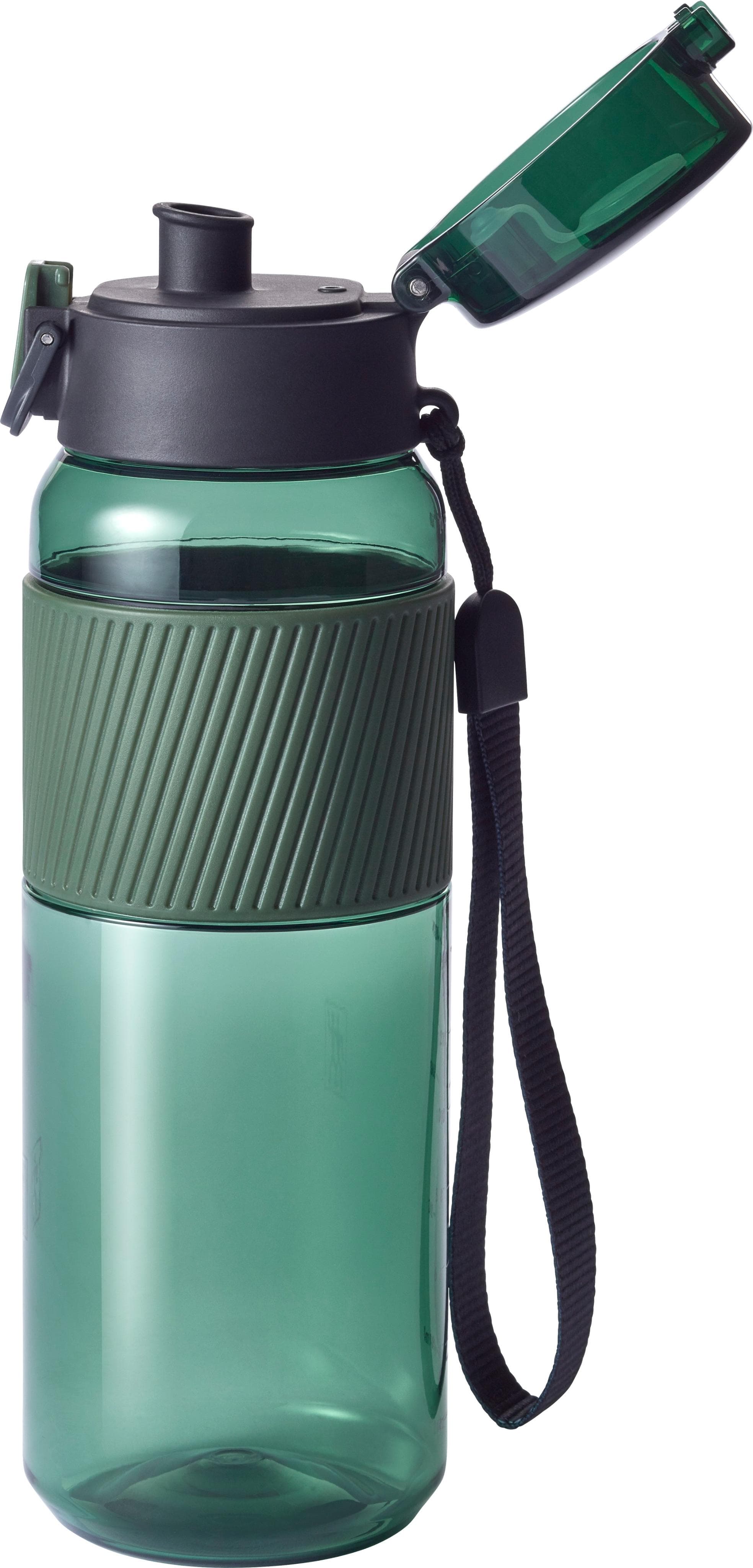 ZWILLING Trinkflasche 680 ml mit Fruchtsieb dunkelgrün Tritan